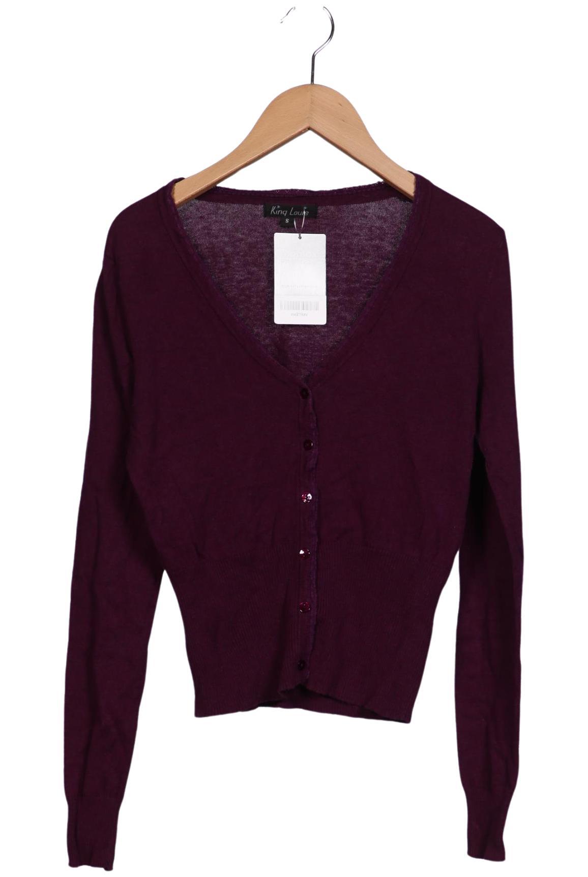 

King Louie Damen Strickjacke, flieder, Gr. 36