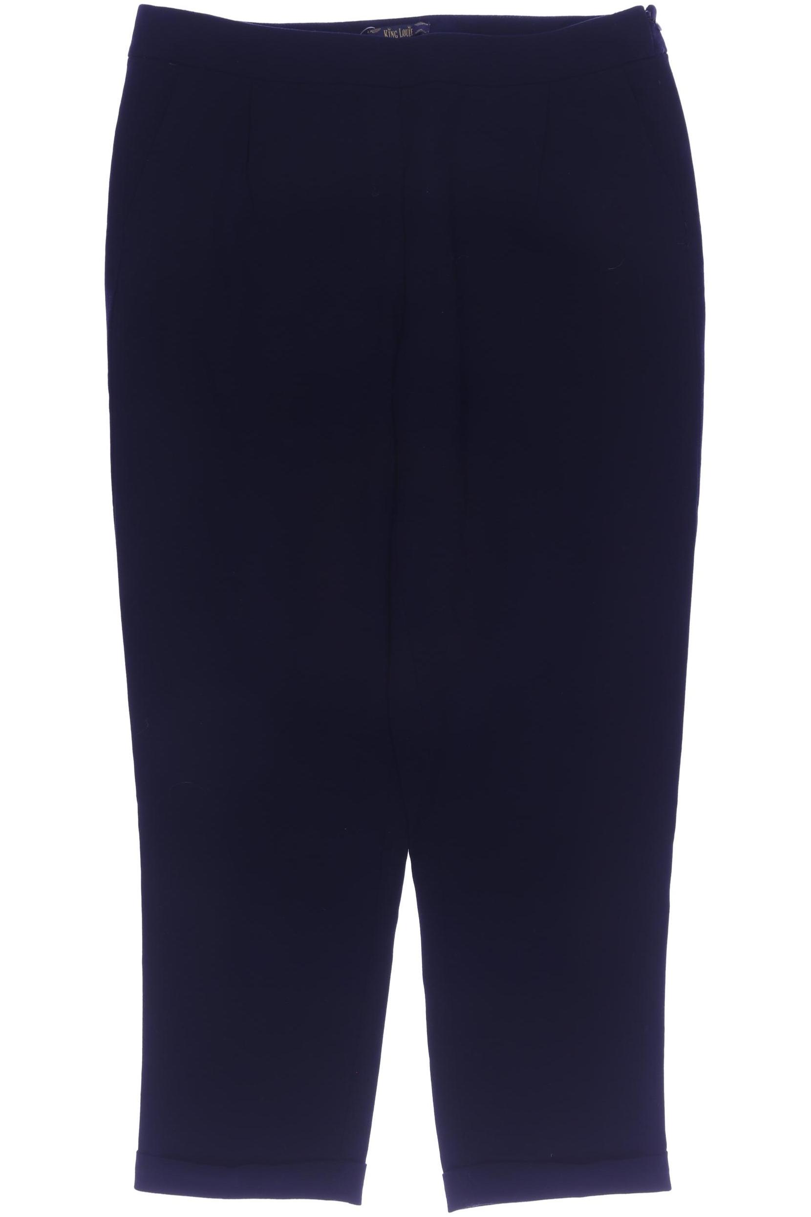 

King Louie Damen Stoffhose, blau, Gr. 44