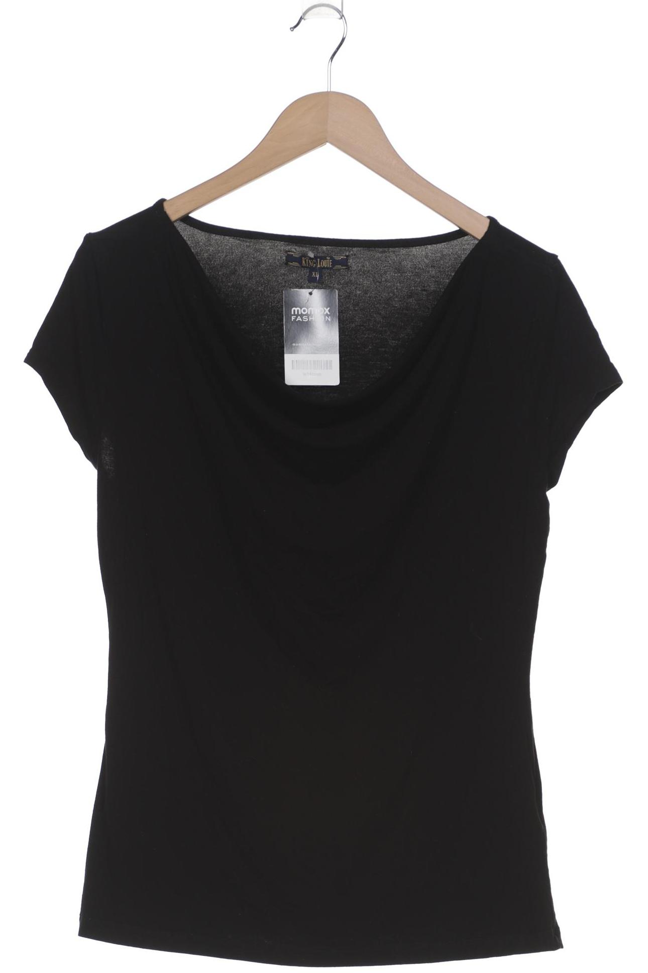 

King Louie Damen T-Shirt, schwarz, Gr. 44