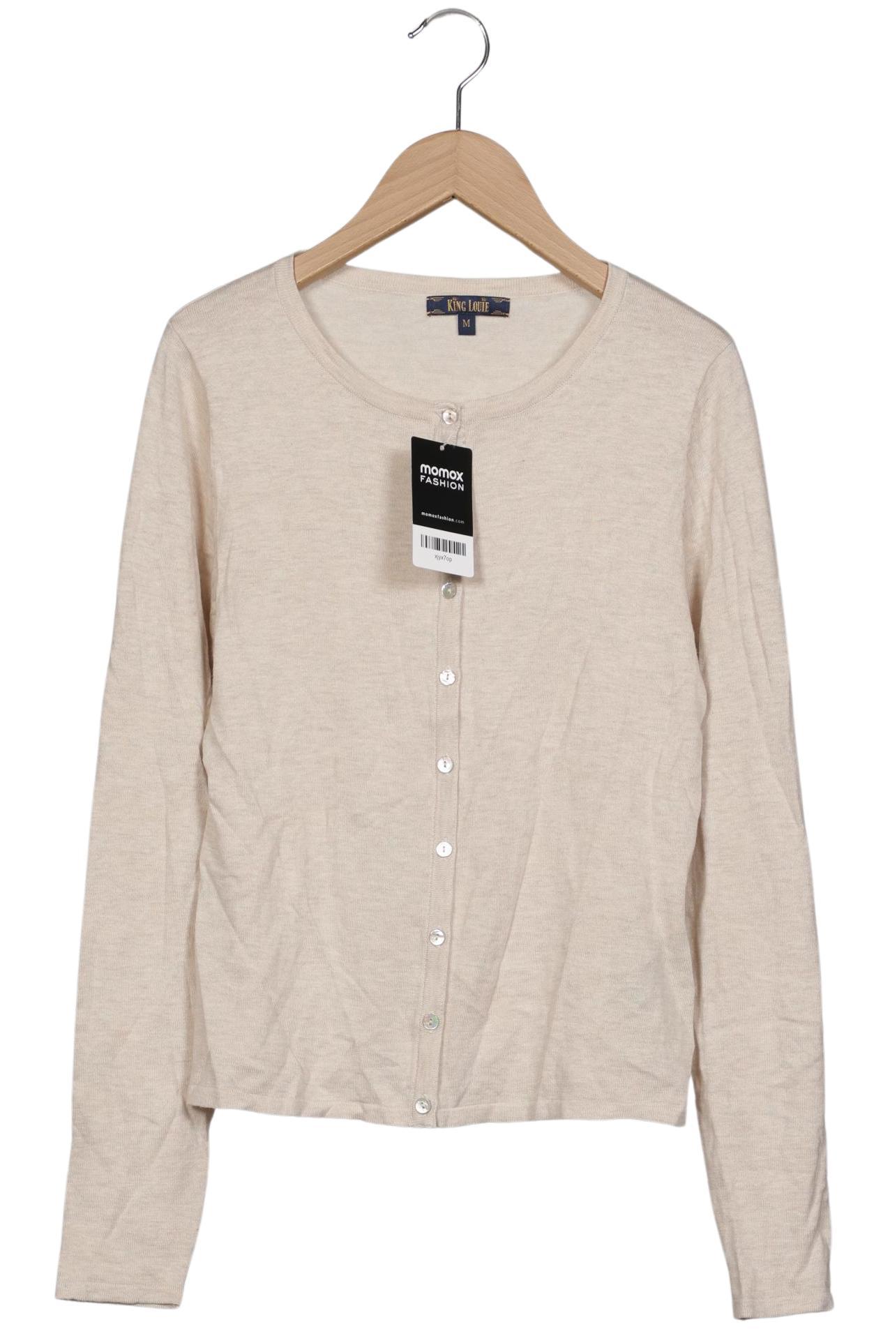 

King Louie Damen Strickjacke, beige, Gr. 38