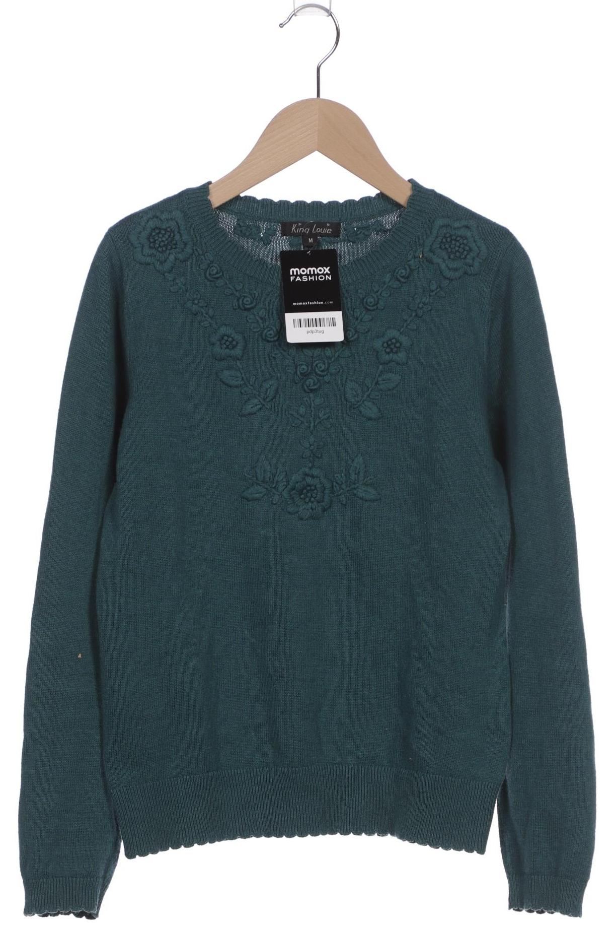 

King Louie Damen Pullover, türkis, Gr. 38