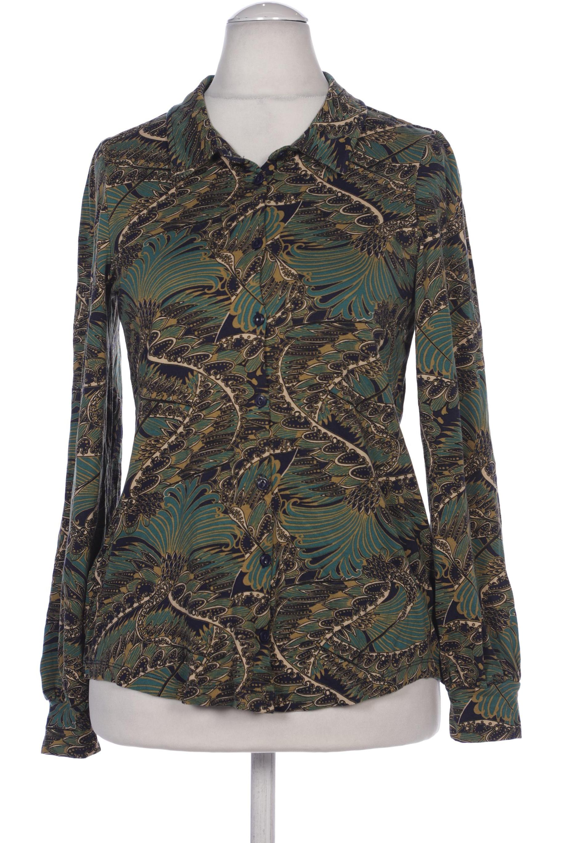 

King Louie Damen Bluse, grün, Gr. 38