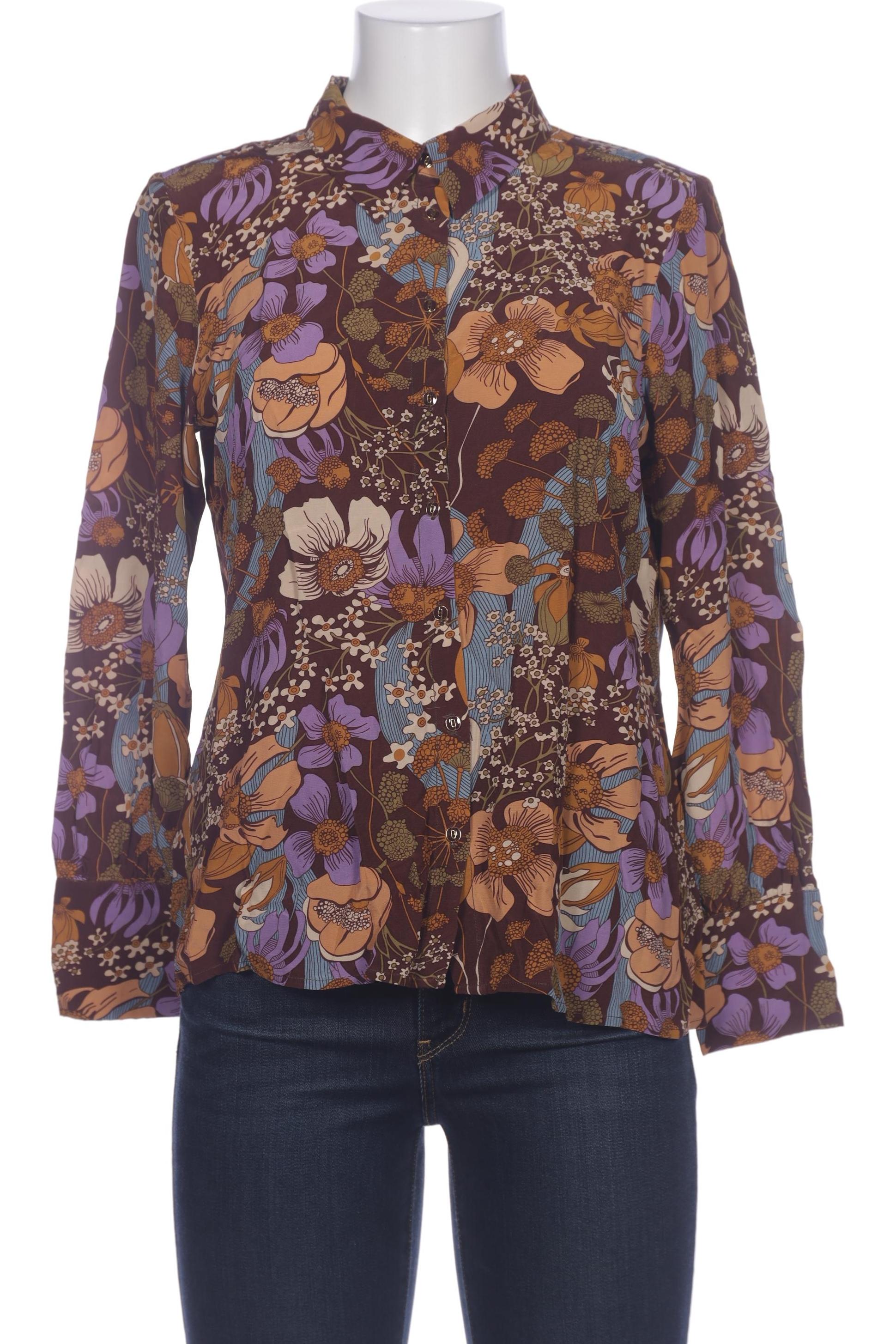 

King Louie Damen Bluse, mehrfarbig, Gr. 40