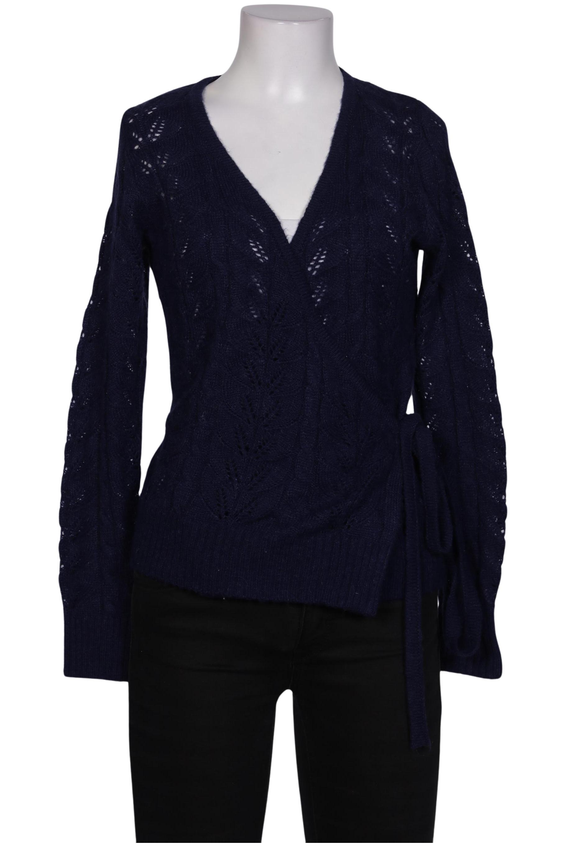 

King Louie Damen Strickjacke, blau, Gr. 36