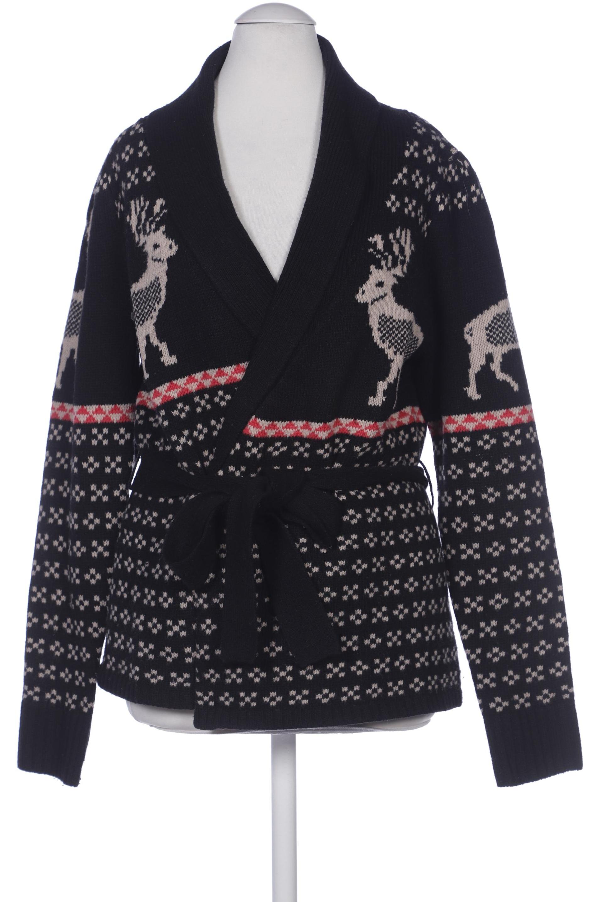 

King Louie Damen Strickjacke, schwarz, Gr. 38