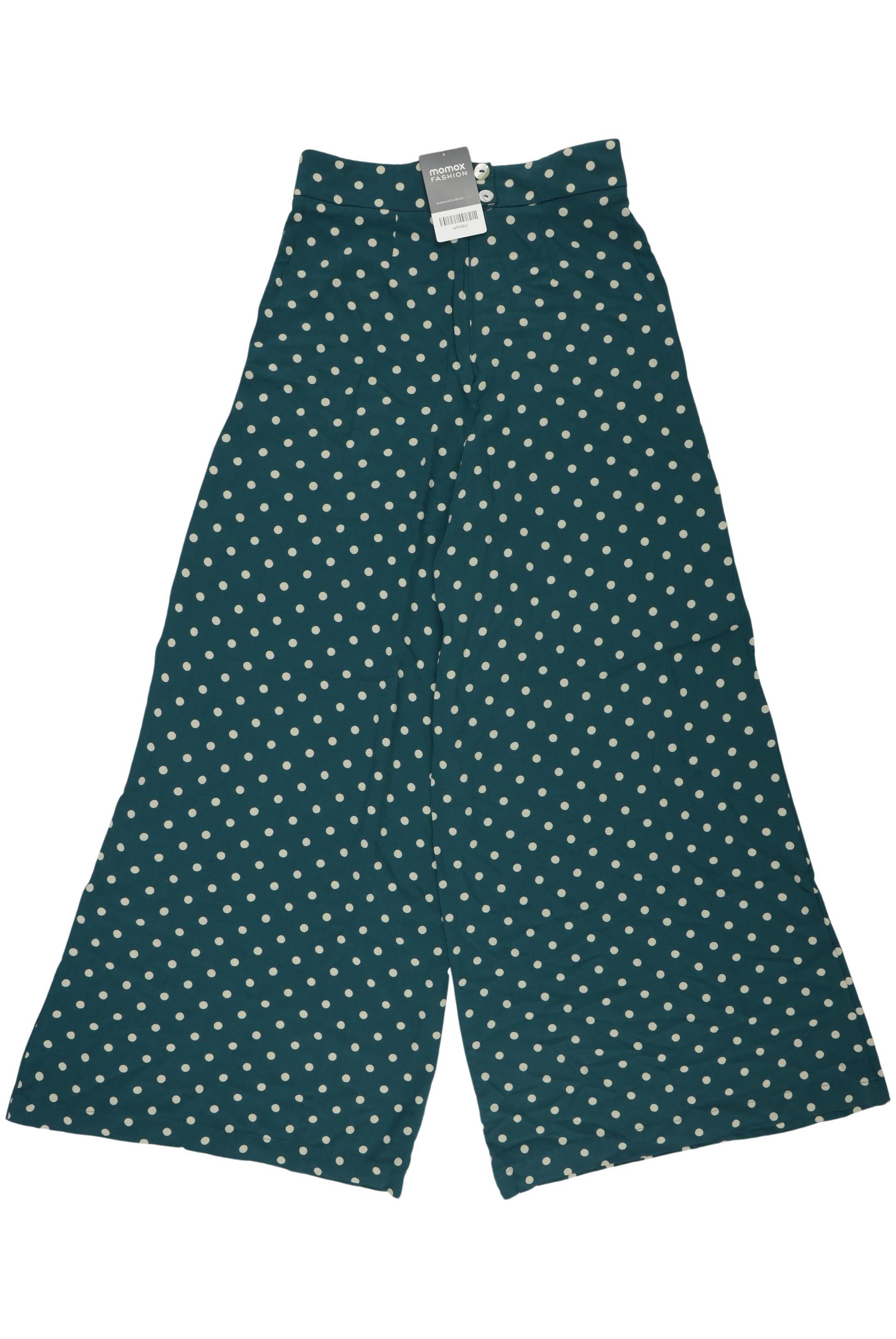 

King Louie Damen Stoffhose, türkis, Gr. 36
