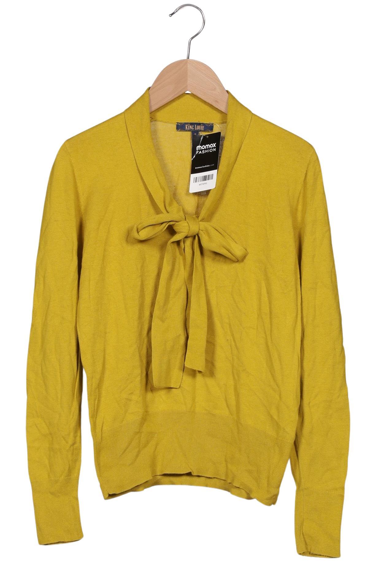 

King Louie Damen Pullover, hellgrün, Gr. 36