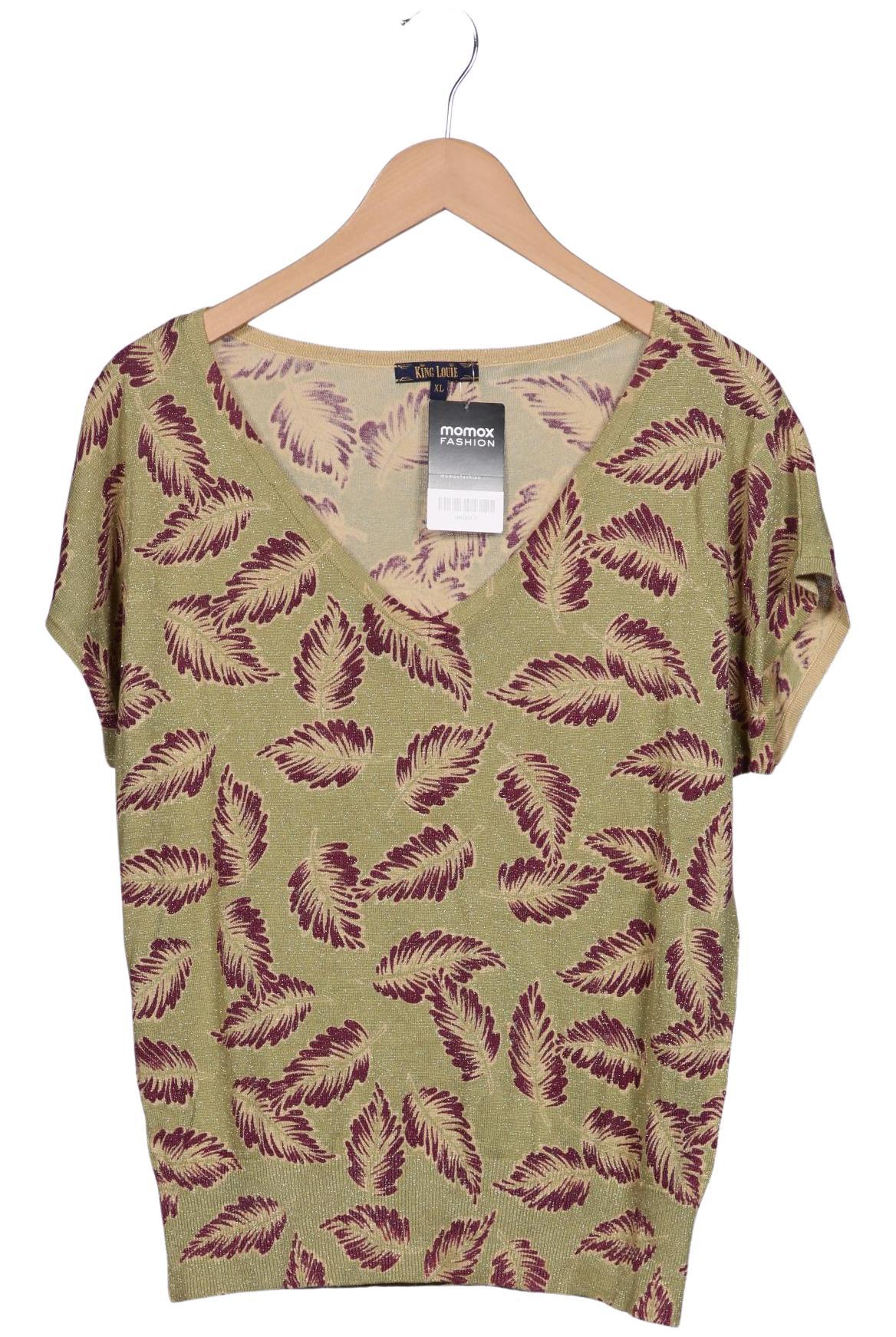 

King Louie Damen Pullover, grün, Gr. 44