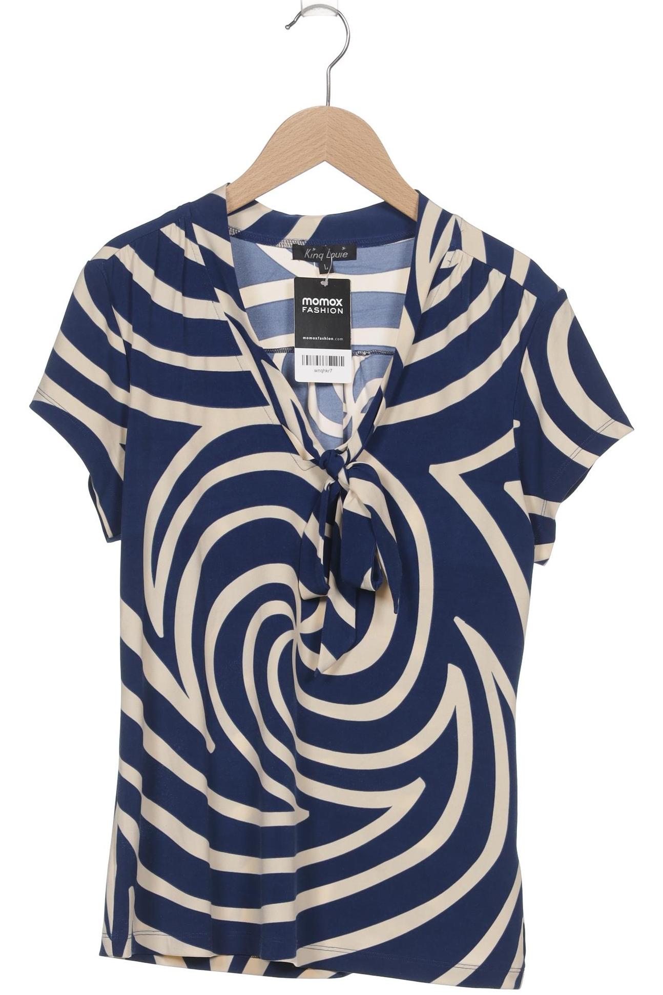 

King Louie Damen T-Shirt, marineblau, Gr. 42