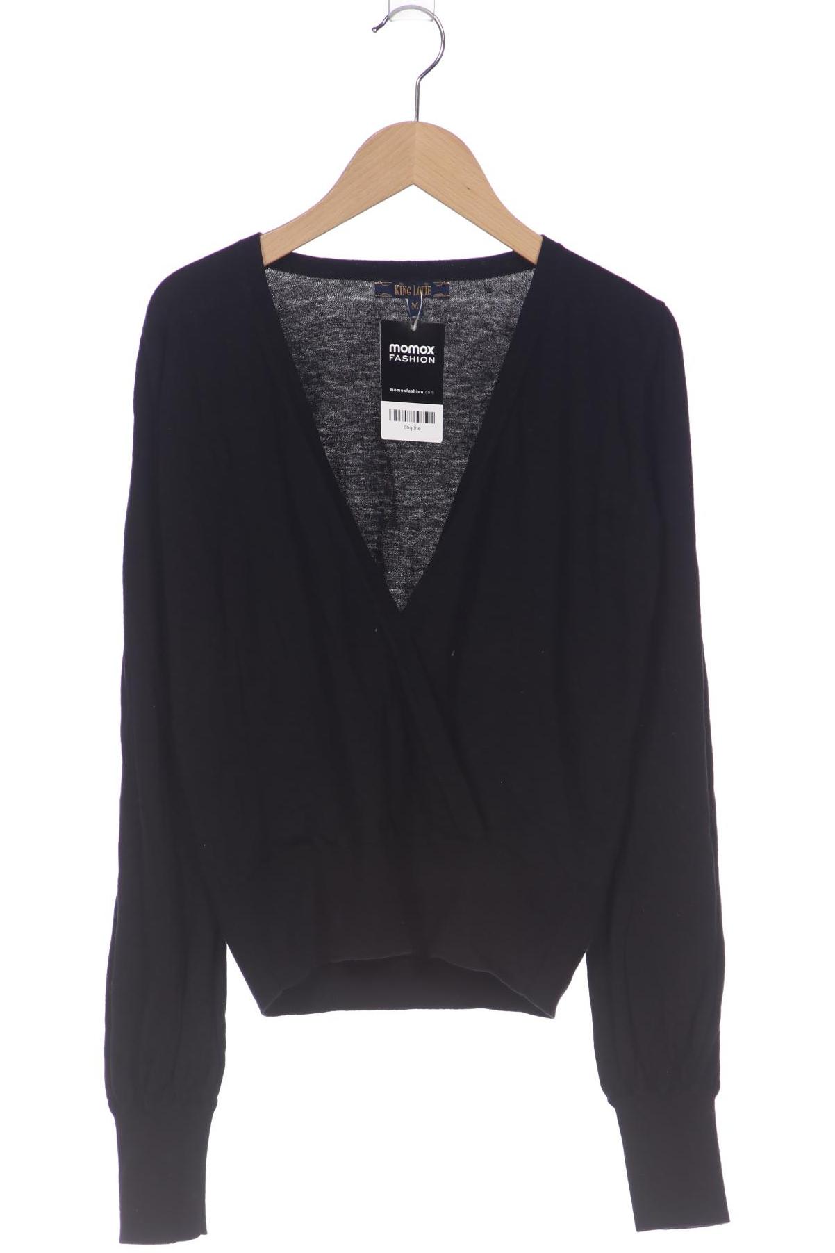 

King Louie Damen Langarmshirt, schwarz, Gr. 38