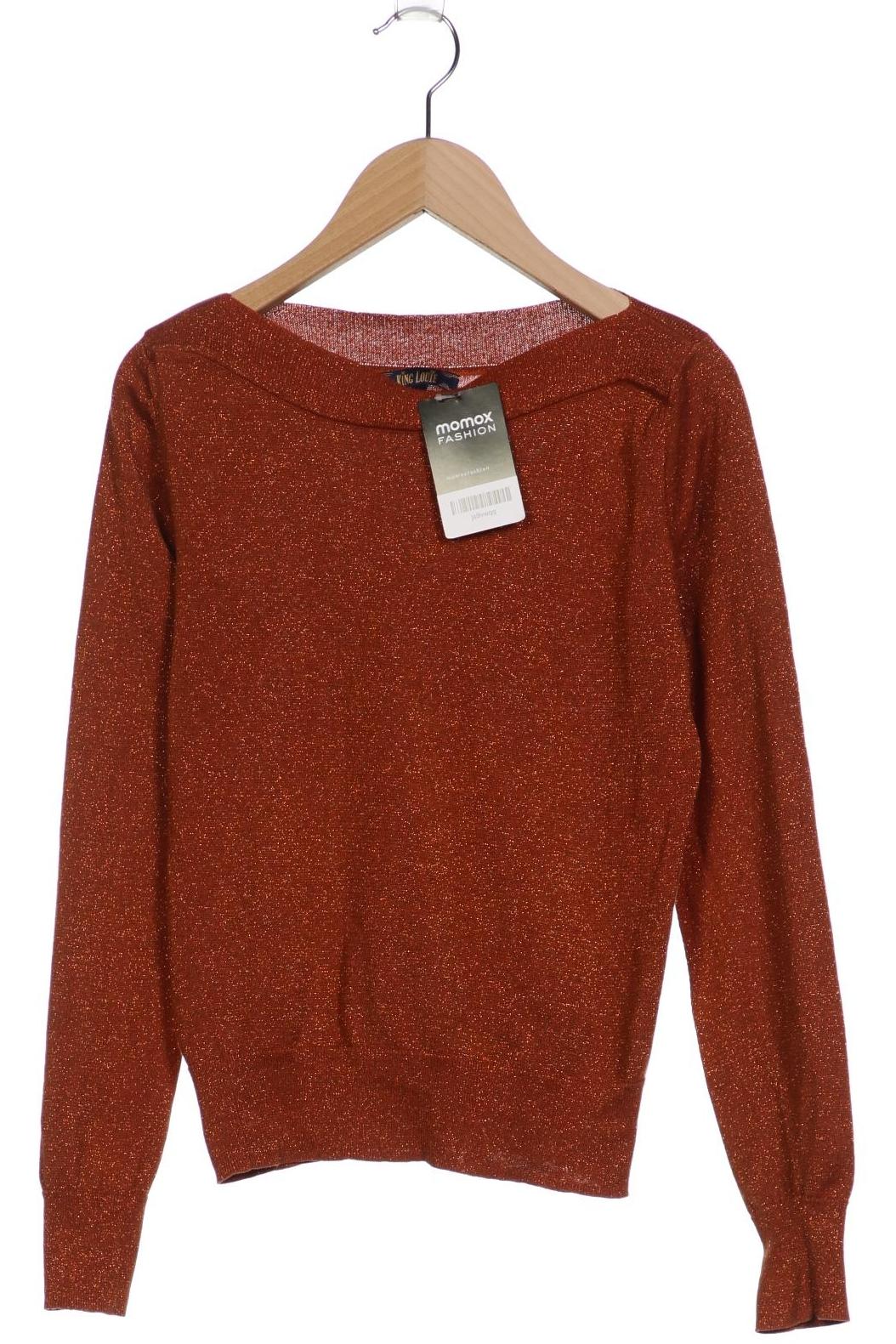 

King Louie Damen Pullover, orange, Gr. 36