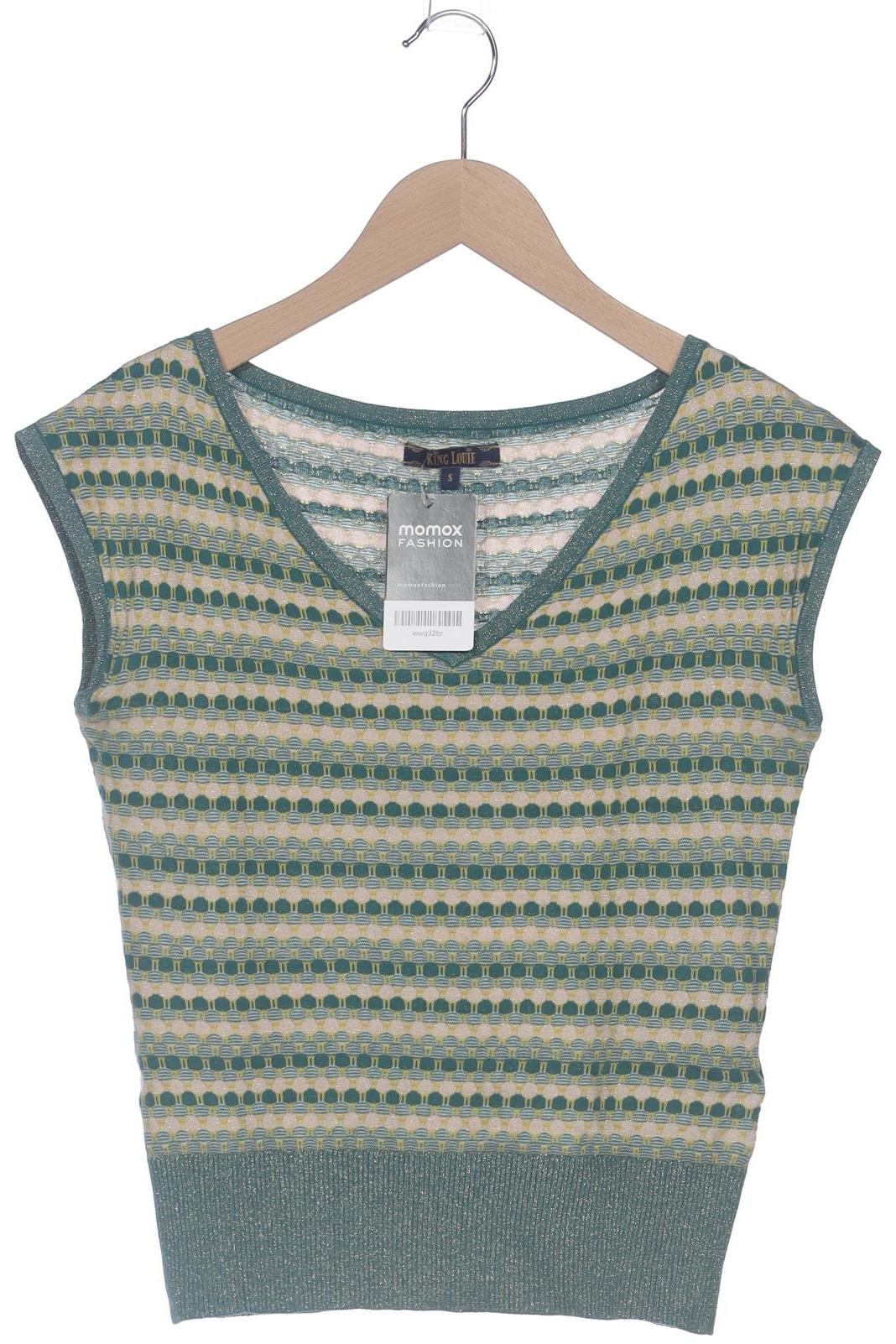 

King Louie Damen Pullover, türkis, Gr. 36