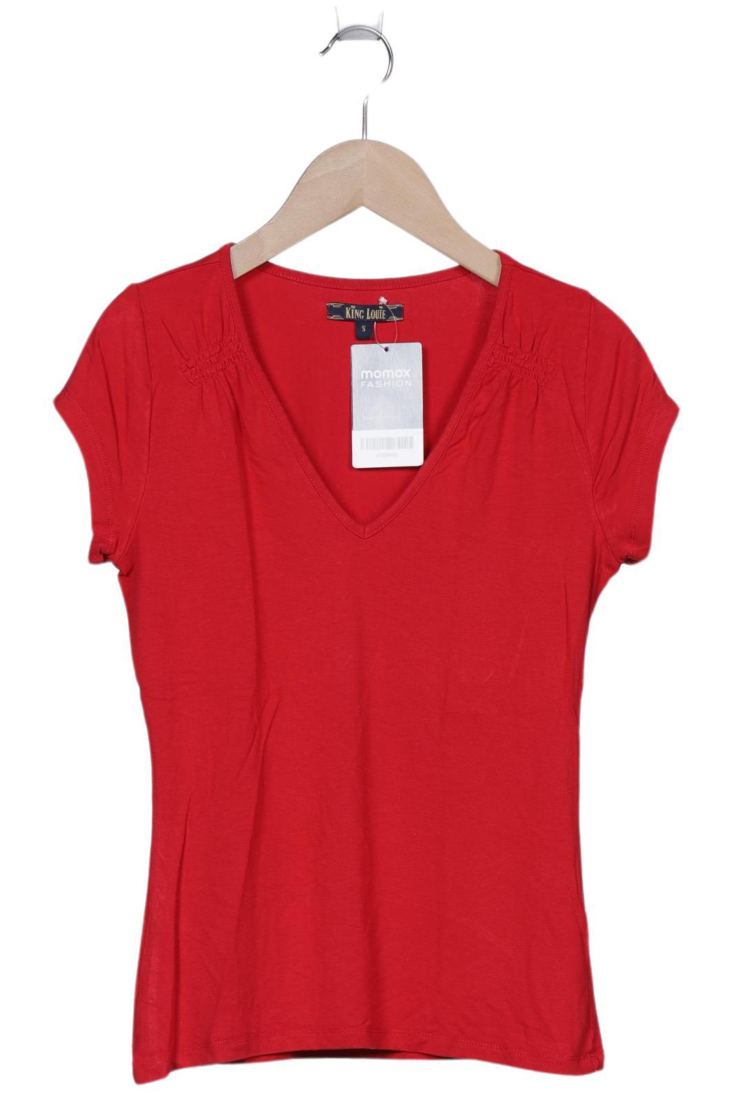 

King Louie Damen T-Shirt, rot, Gr. 36