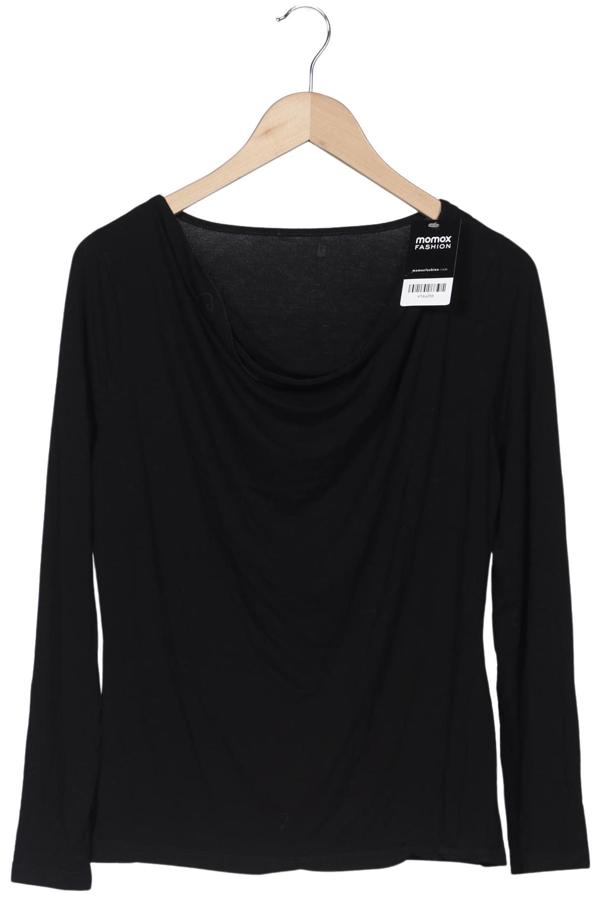 

King Louie Damen Langarmshirt, schwarz, Gr. 42