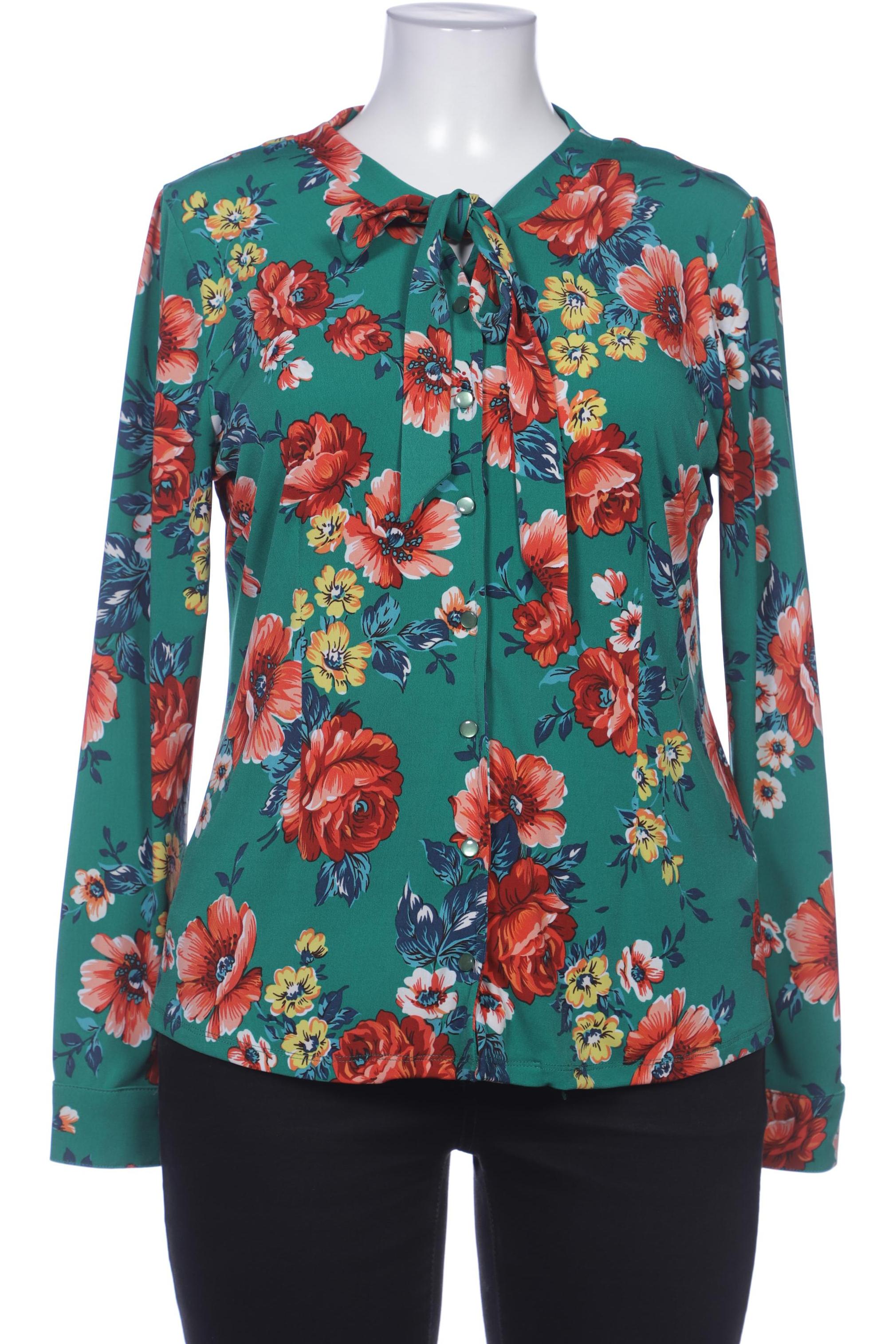 

King Louie Damen Bluse, grün, Gr. 44