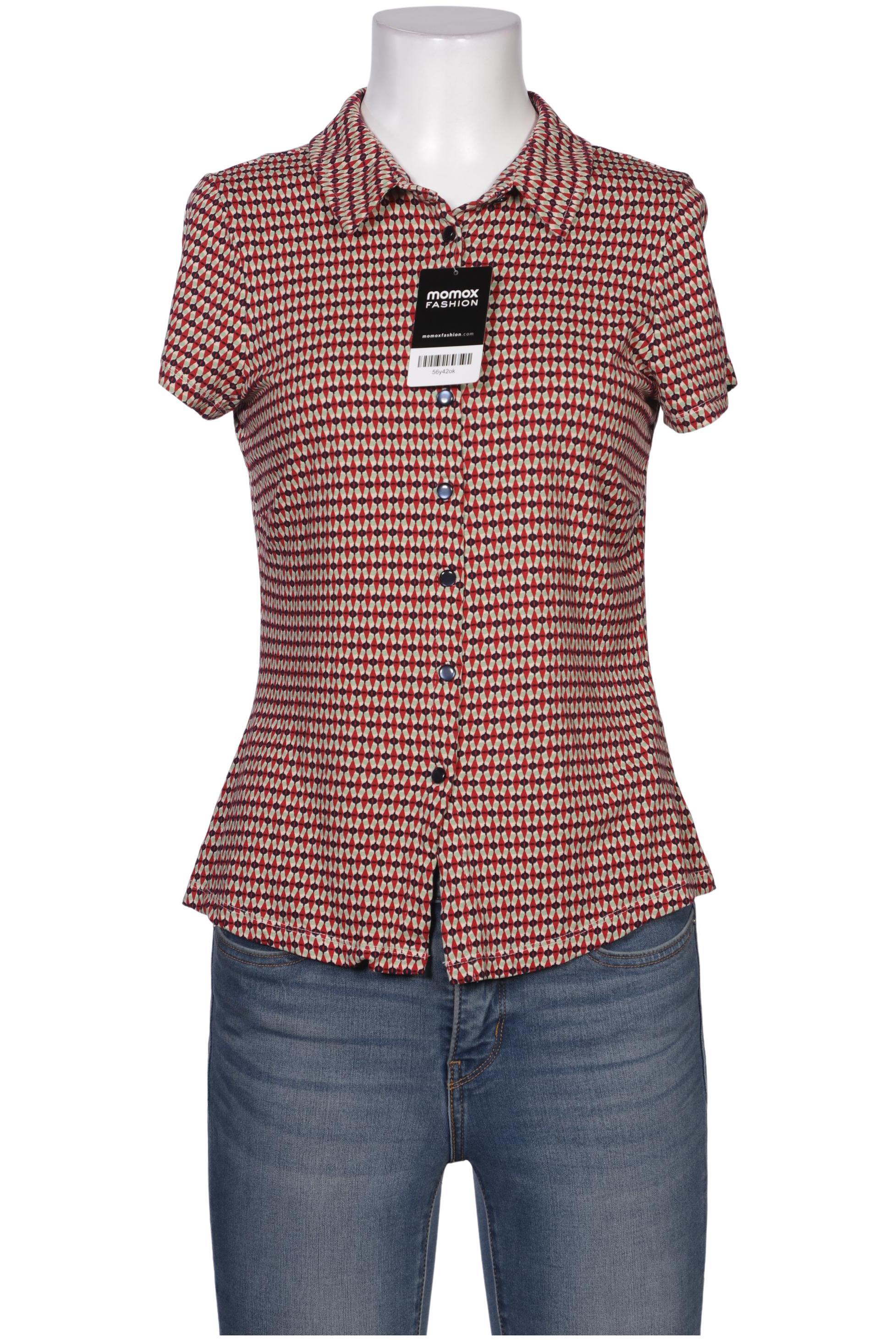 

King Louie Damen Bluse, rot, Gr. 42