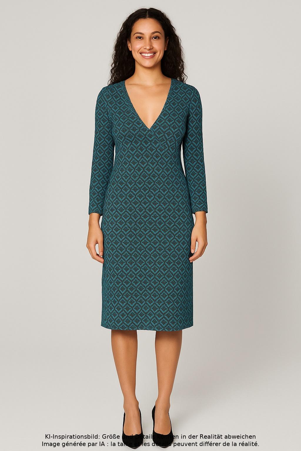 

King Louie Damen Kleid, hellblau, Gr. 36