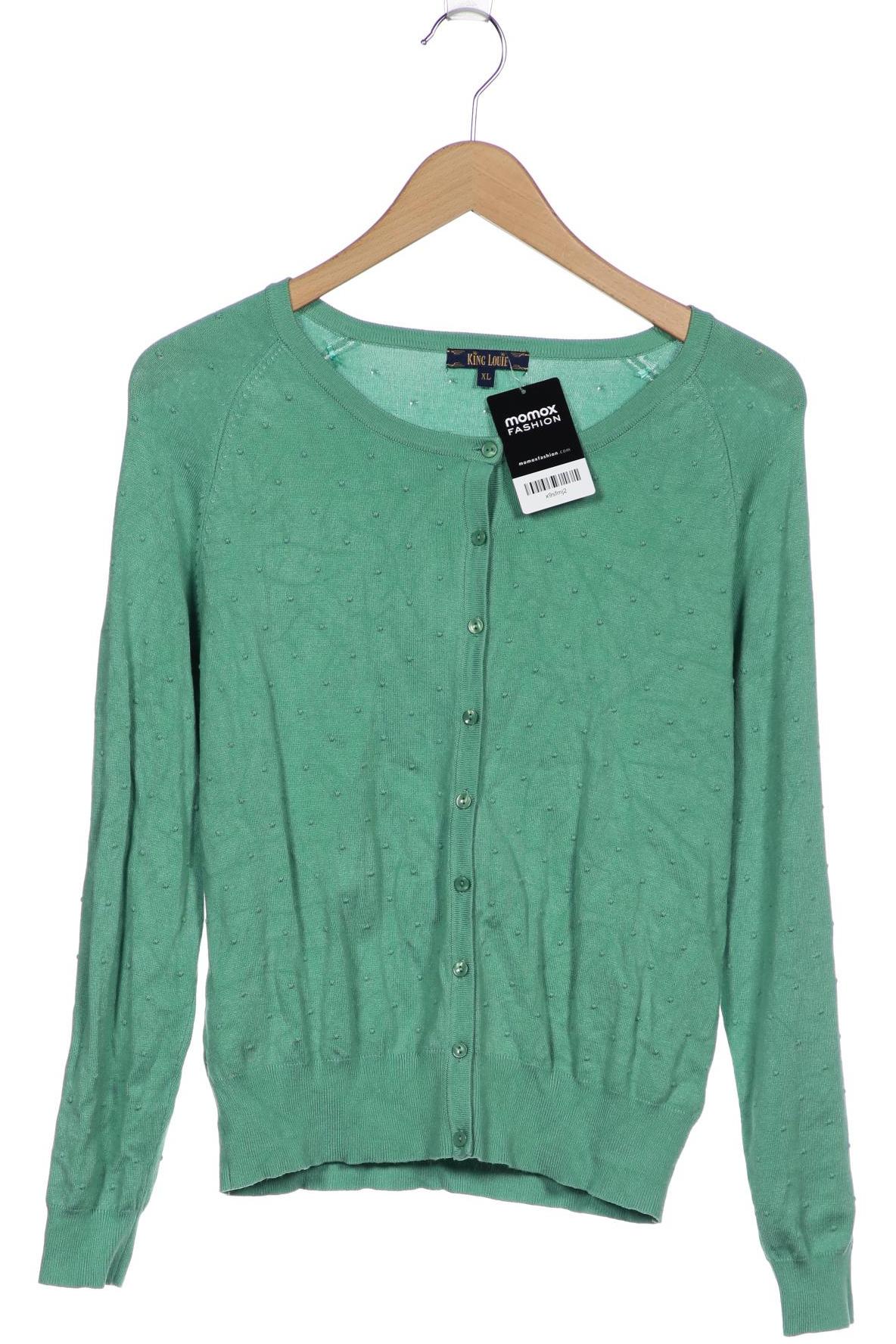 

KING LOUIE Damen Strickjacke, grün