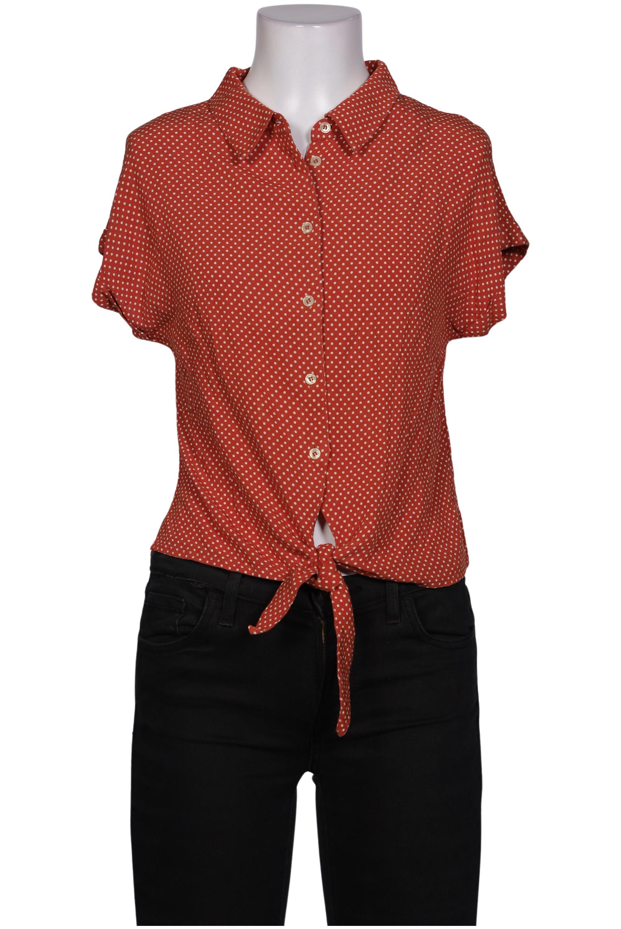 

King Louie Damen Bluse, orange, Gr. 34