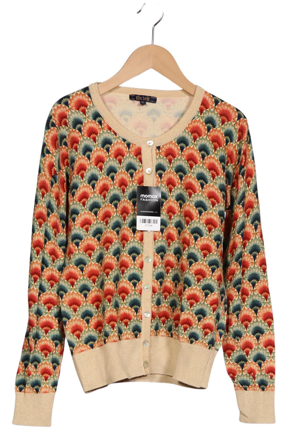 

King Louie Damen Strickjacke, mehrfarbig, Gr. 44