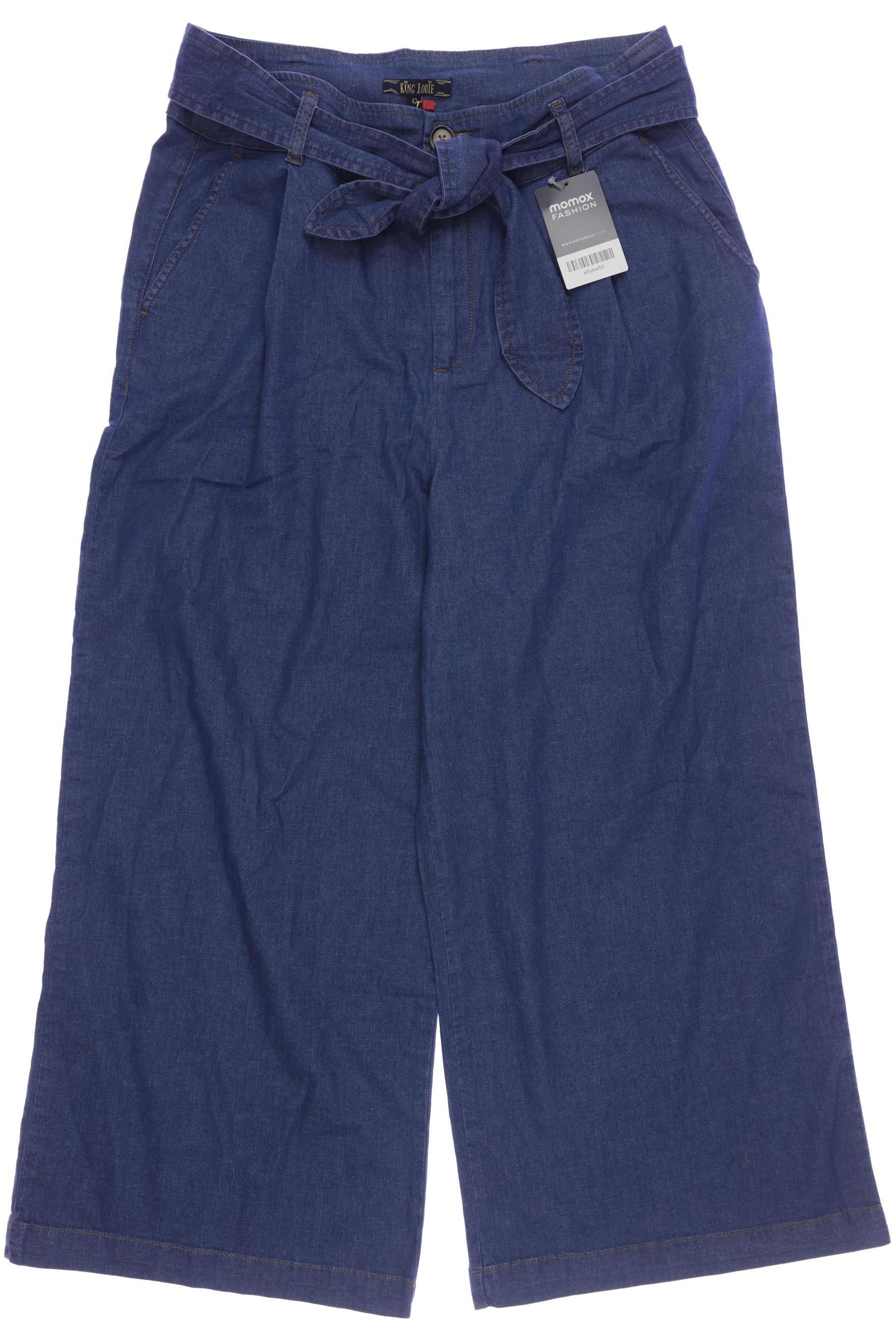 

King Louie Damen Jeans, blau, Gr. 42