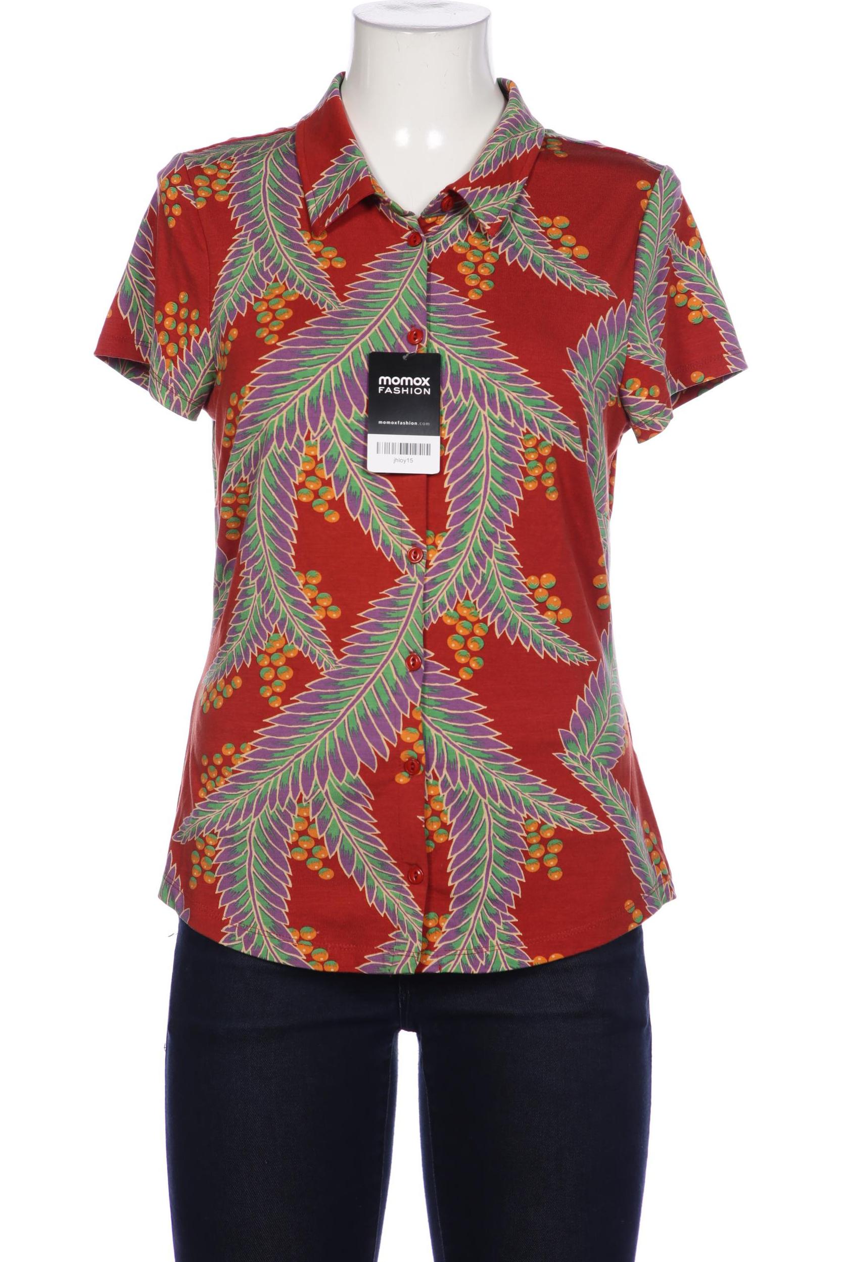 

King Louie Damen Bluse, bordeaux, Gr. 42
