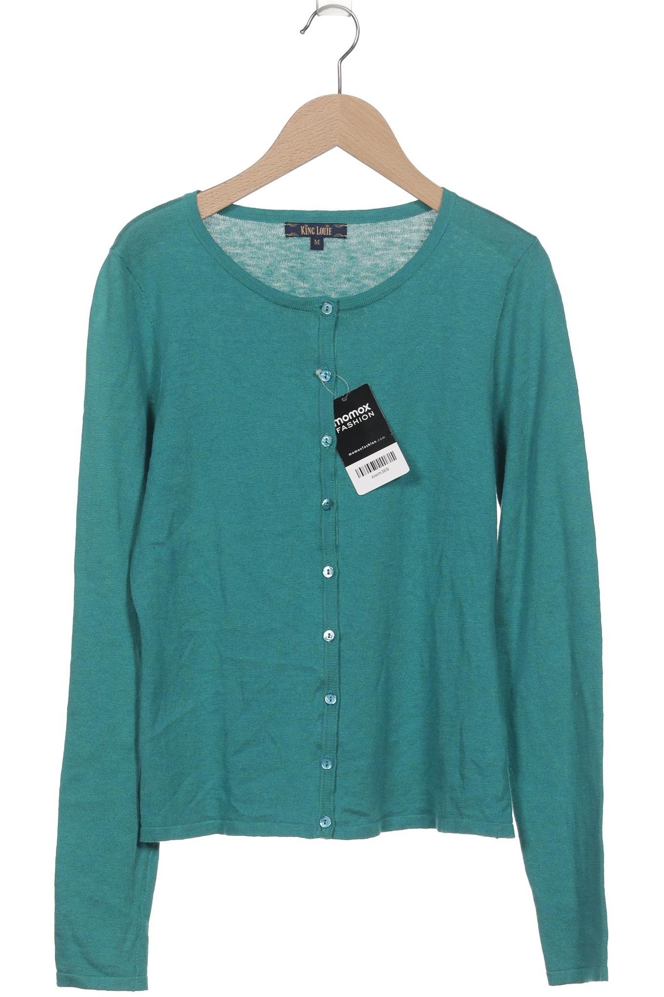 

King Louie Damen Strickjacke, grün, Gr. 38