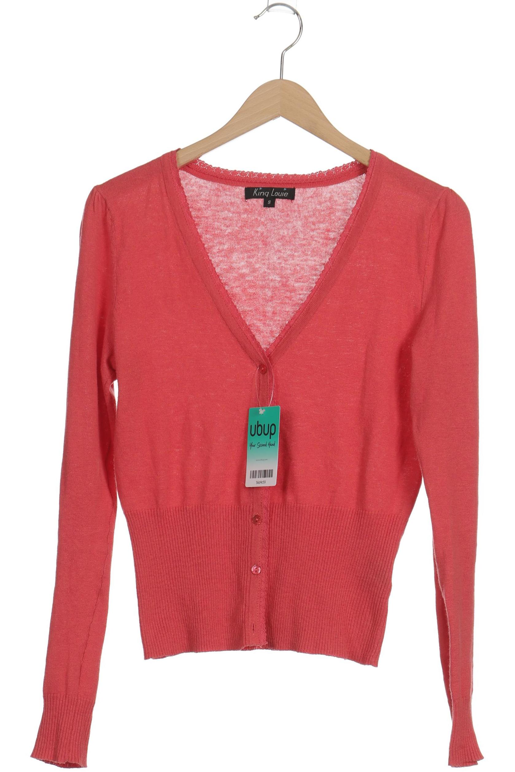 

King Louie Damen Strickjacke, pink, Gr. 36
