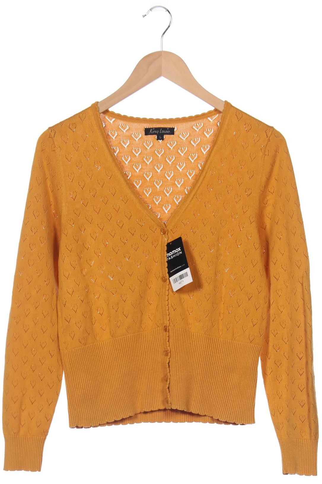 

KING LOUIE Damen Strickjacke, orange