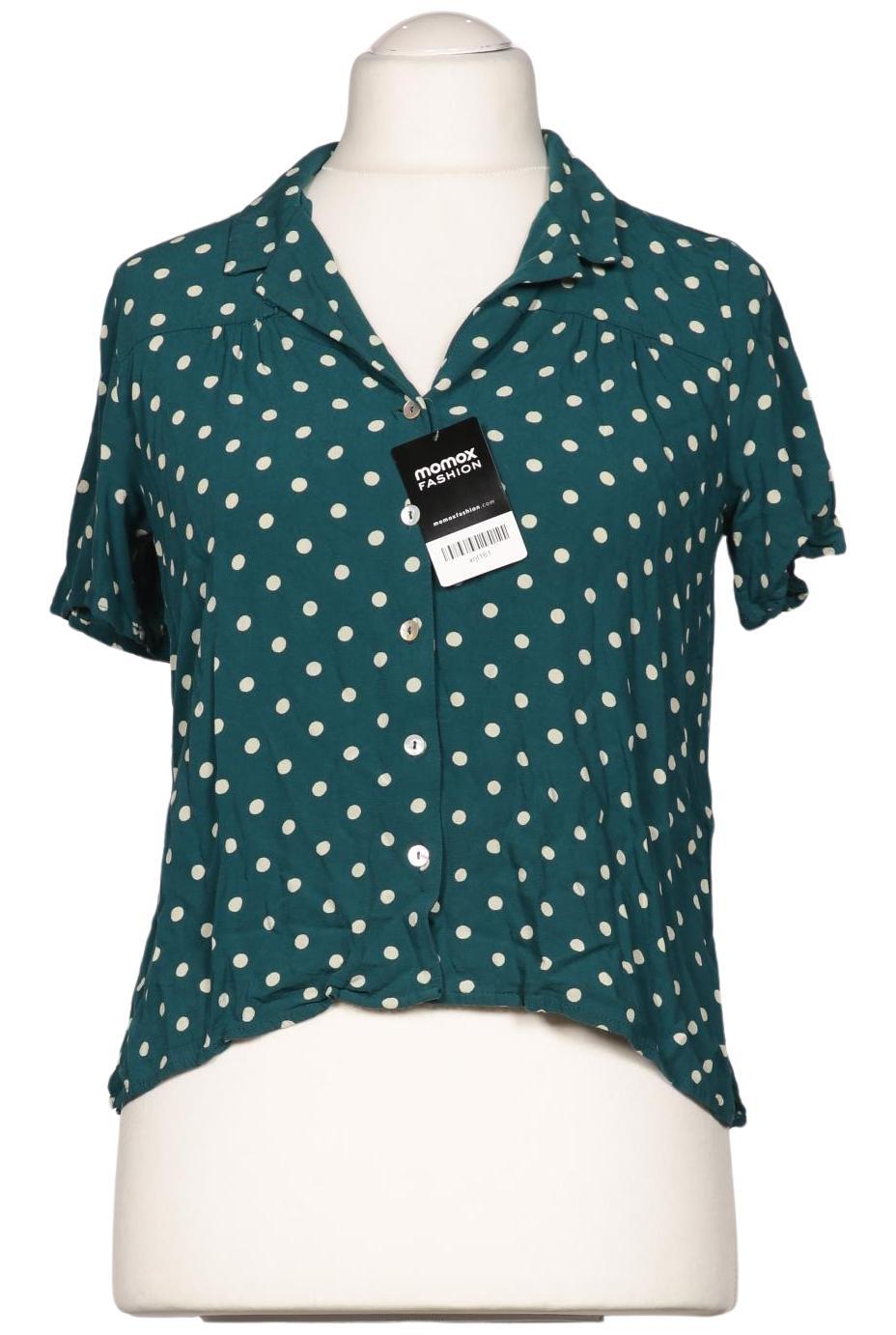 

King Louie Damen Bluse, grün, Gr. 40