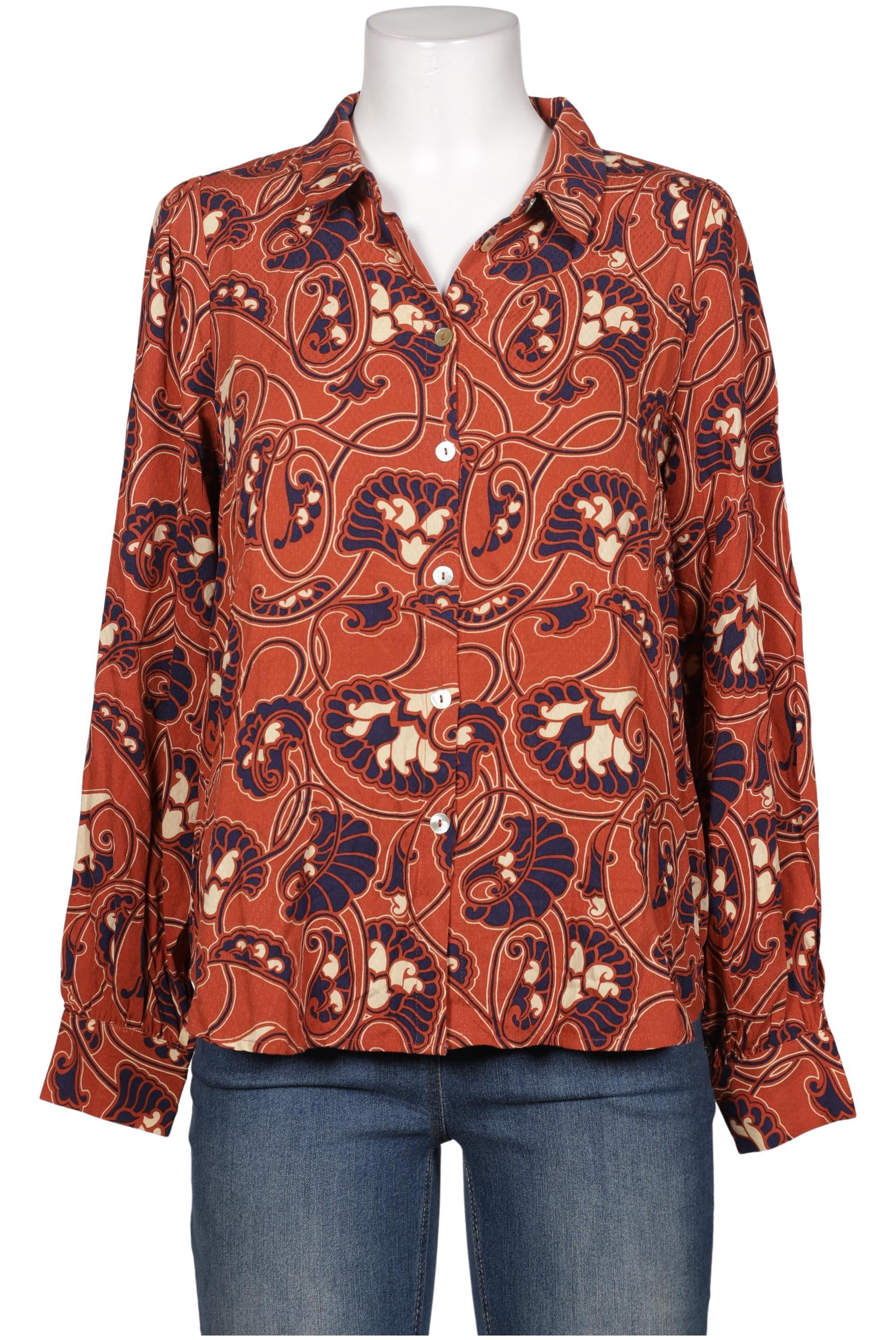 

King Louie Damen Bluse, mehrfarbig, Gr. 38