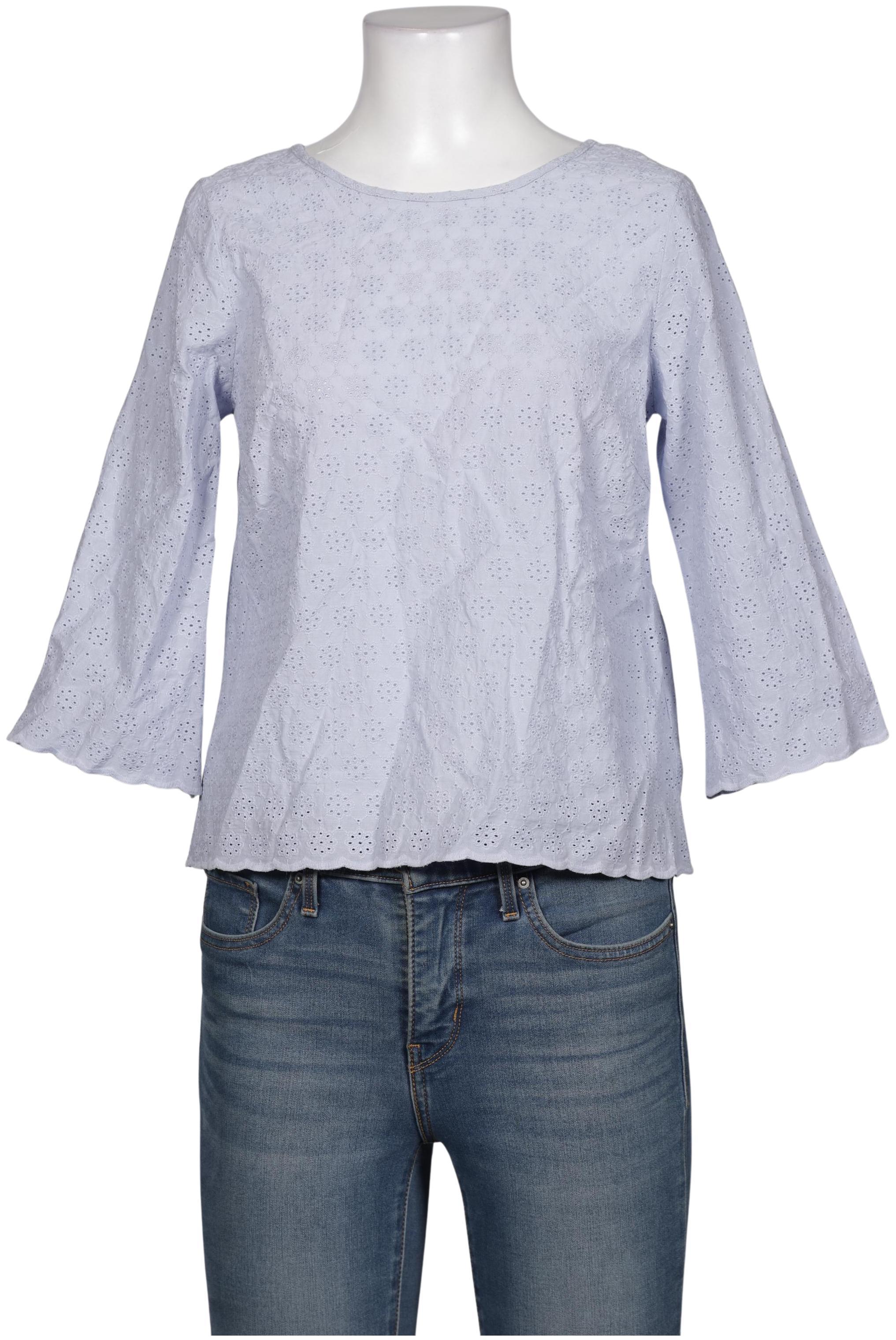 

King Louie Damen Bluse, hellblau, Gr. 36