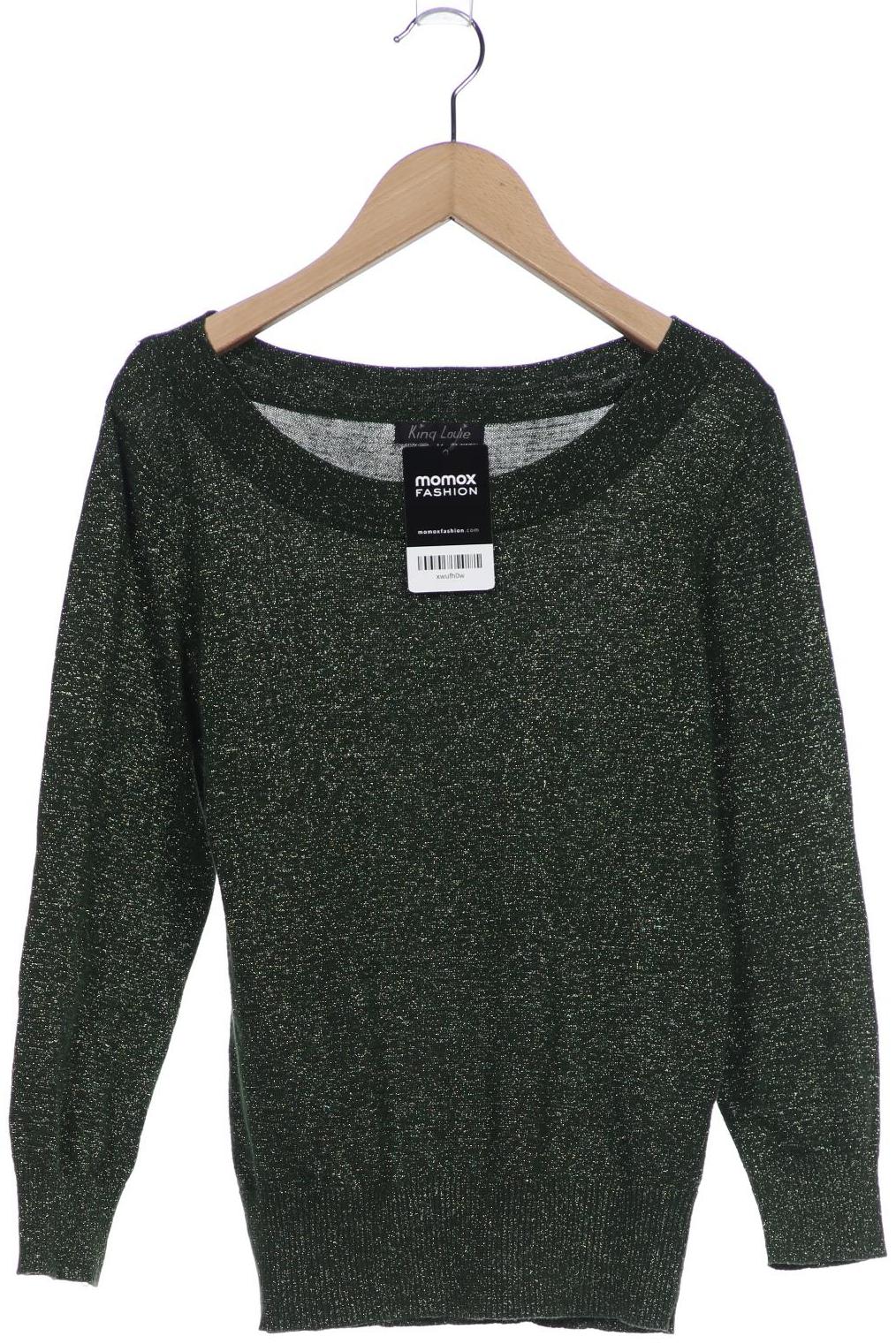 

King Louie Damen Pullover, grün, Gr. 38