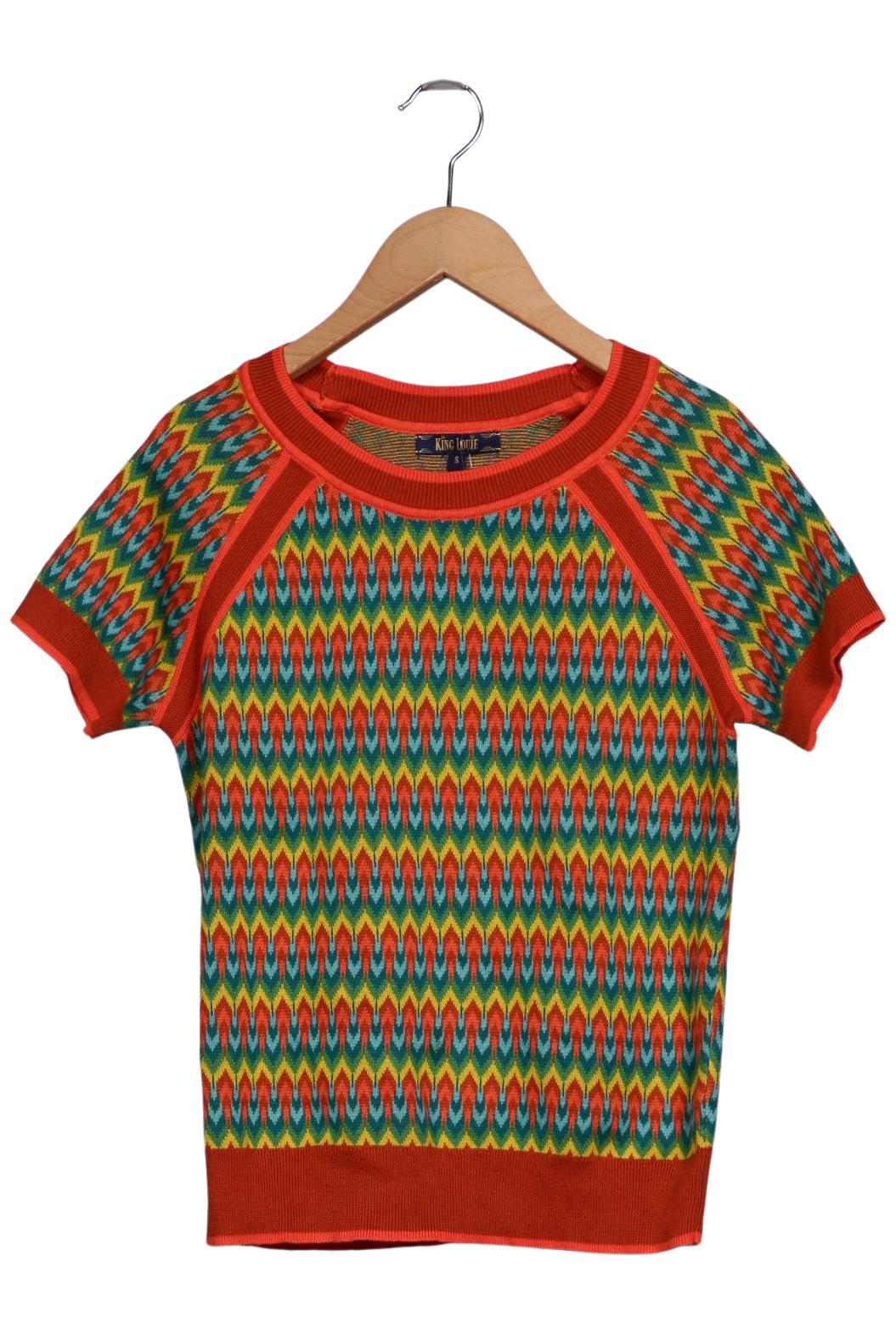 

King Louie Damen T-Shirt, orange, Gr. 36