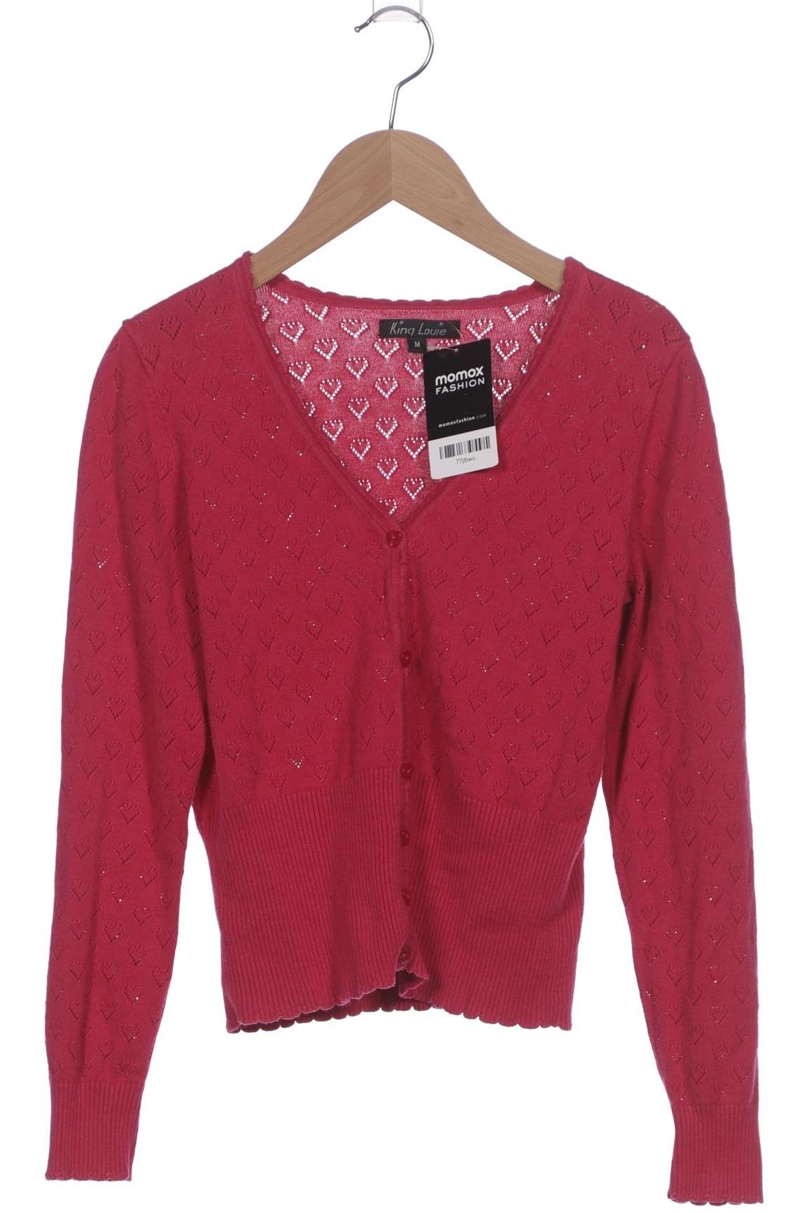 

King Louie Damen Strickjacke, pink, Gr. 38
