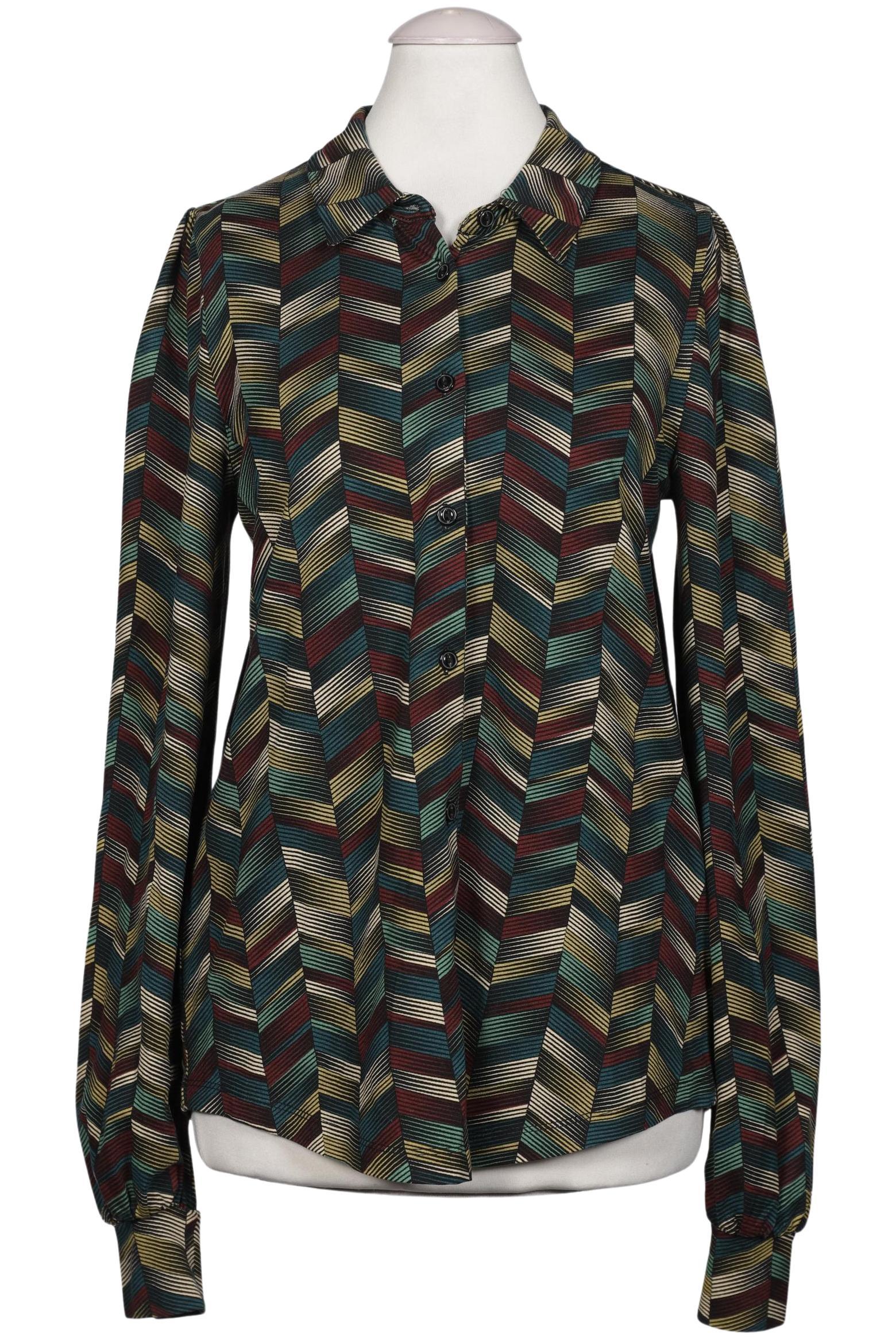 

King Louie Damen Bluse, mehrfarbig, Gr. 36