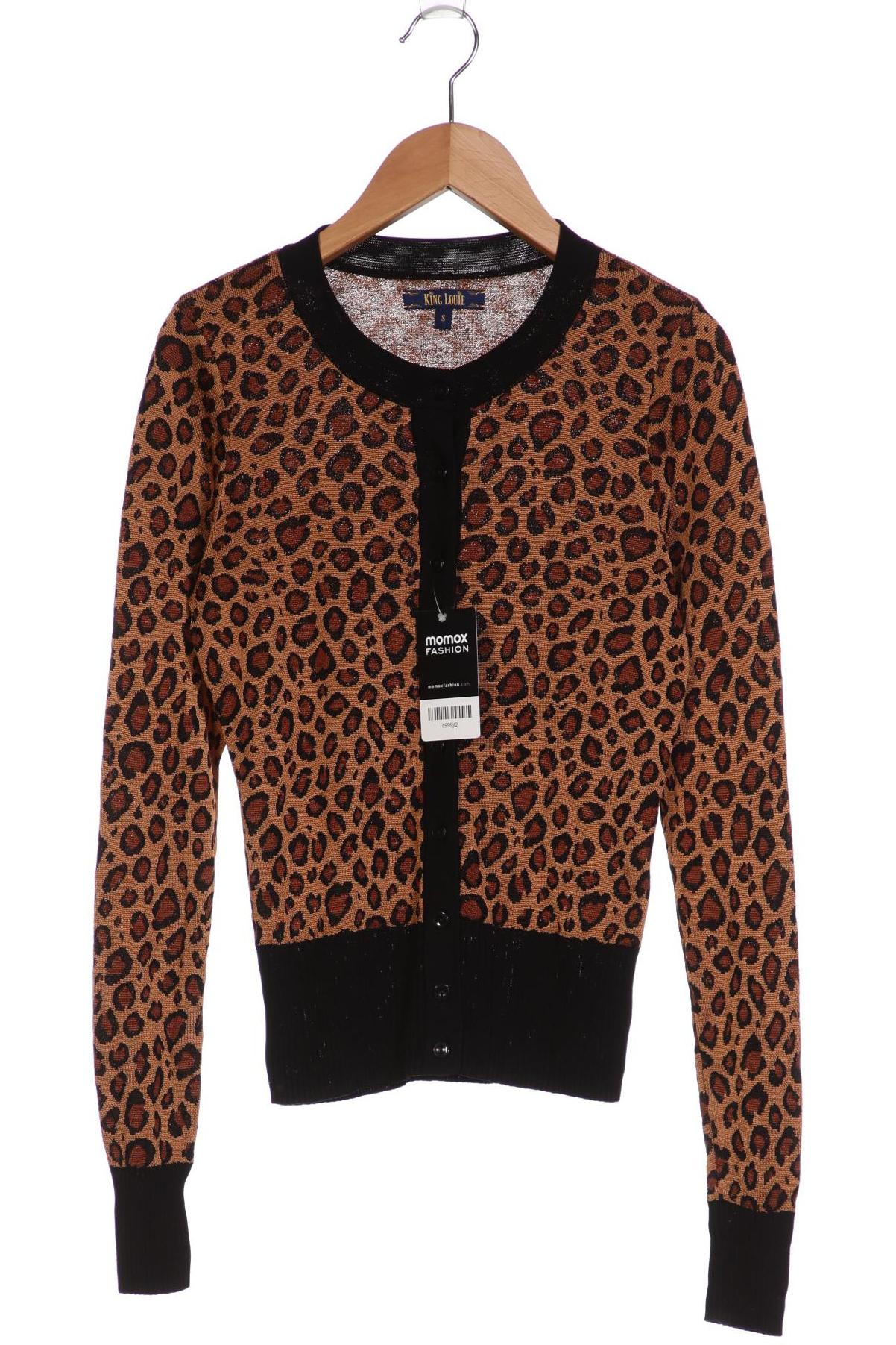 

King Louie Damen Strickjacke, braun, Gr. 36