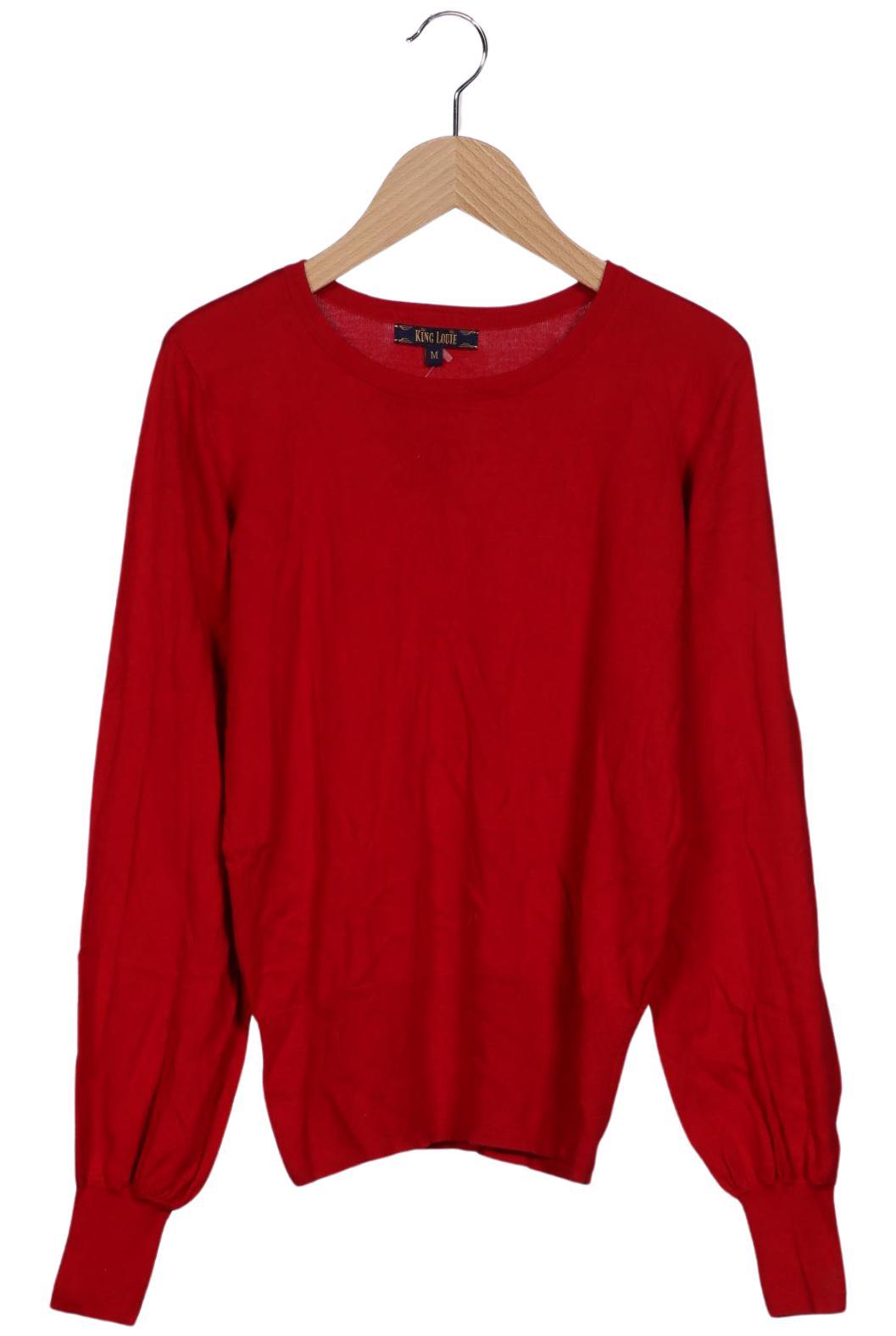 

King Louie Damen Pullover, rot, Gr. 38