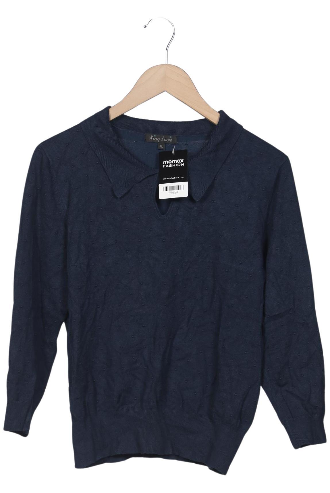 

King Louie Damen Pullover, marineblau, Gr. 44