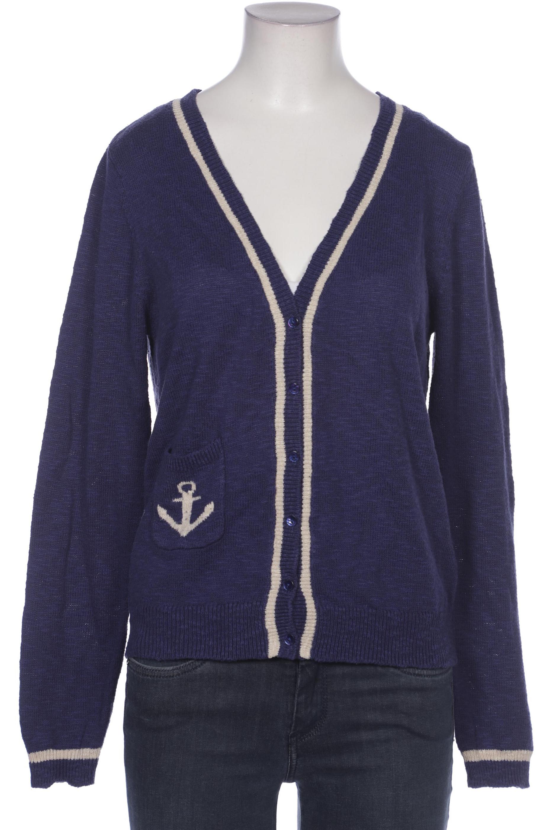 

King Louie Damen Strickjacke, marineblau, Gr. 42