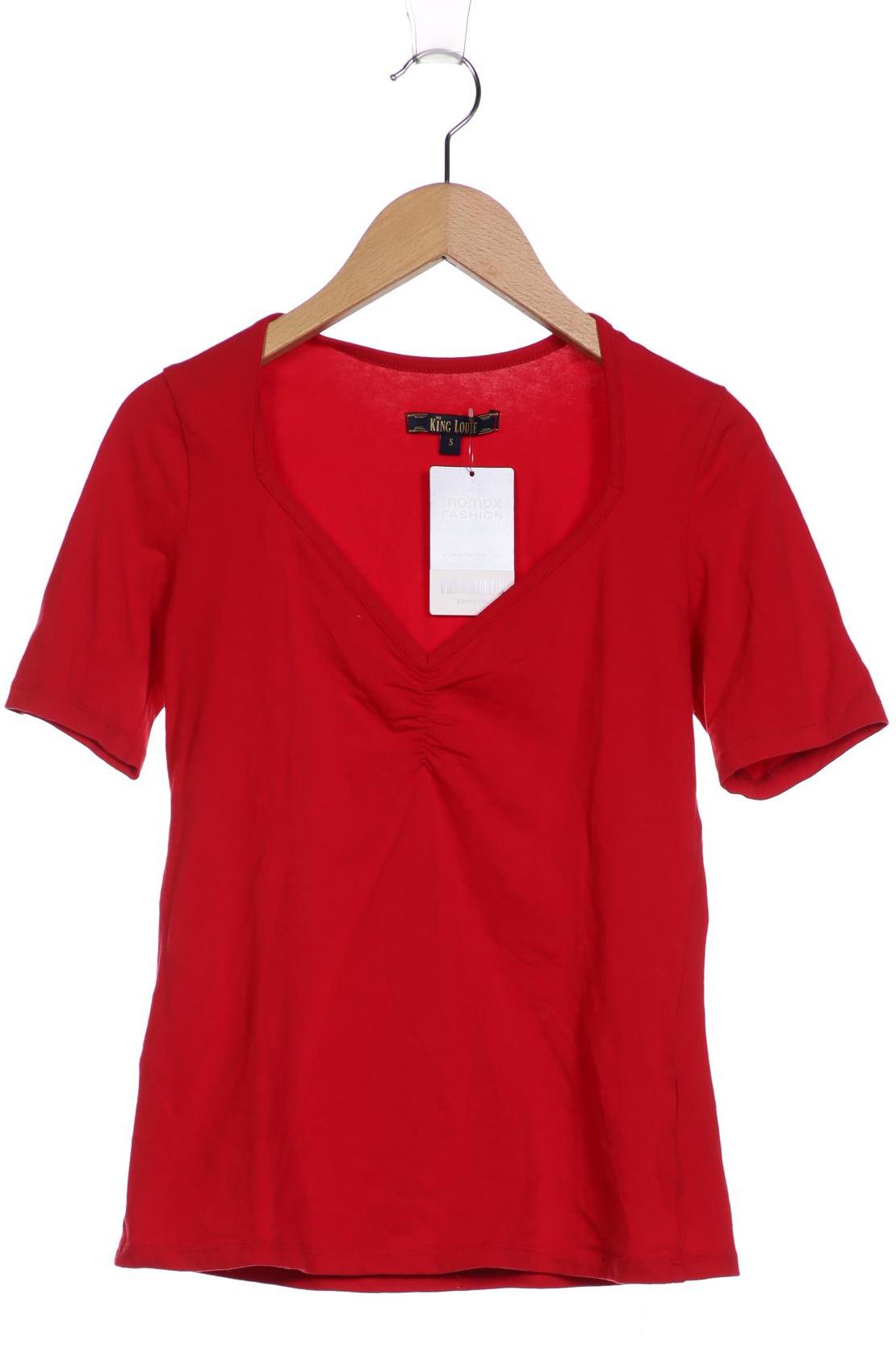 

King Louie Damen T-Shirt, rot, Gr. 36