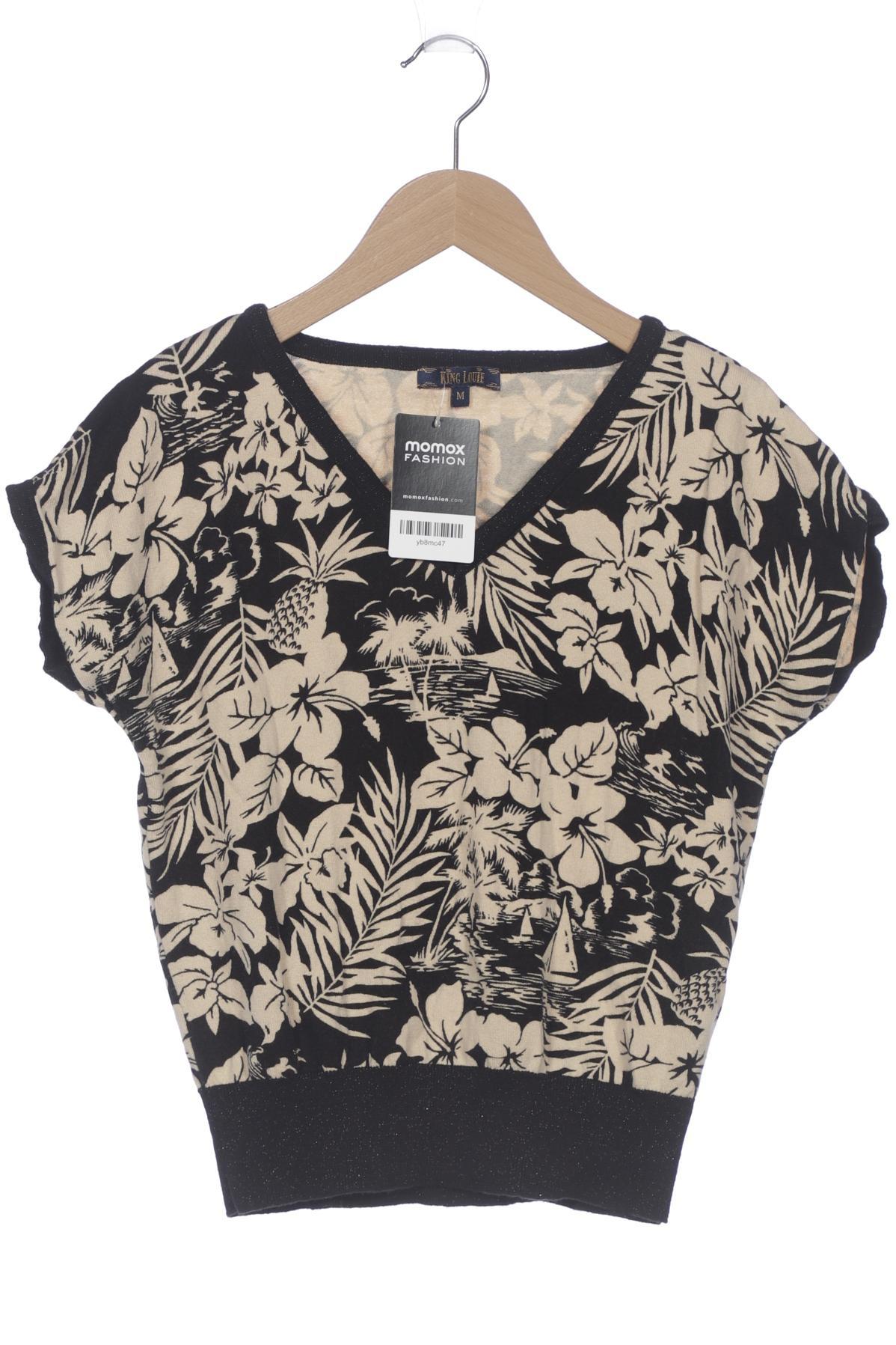 

King Louie Damen T-Shirt, schwarz, Gr. 38