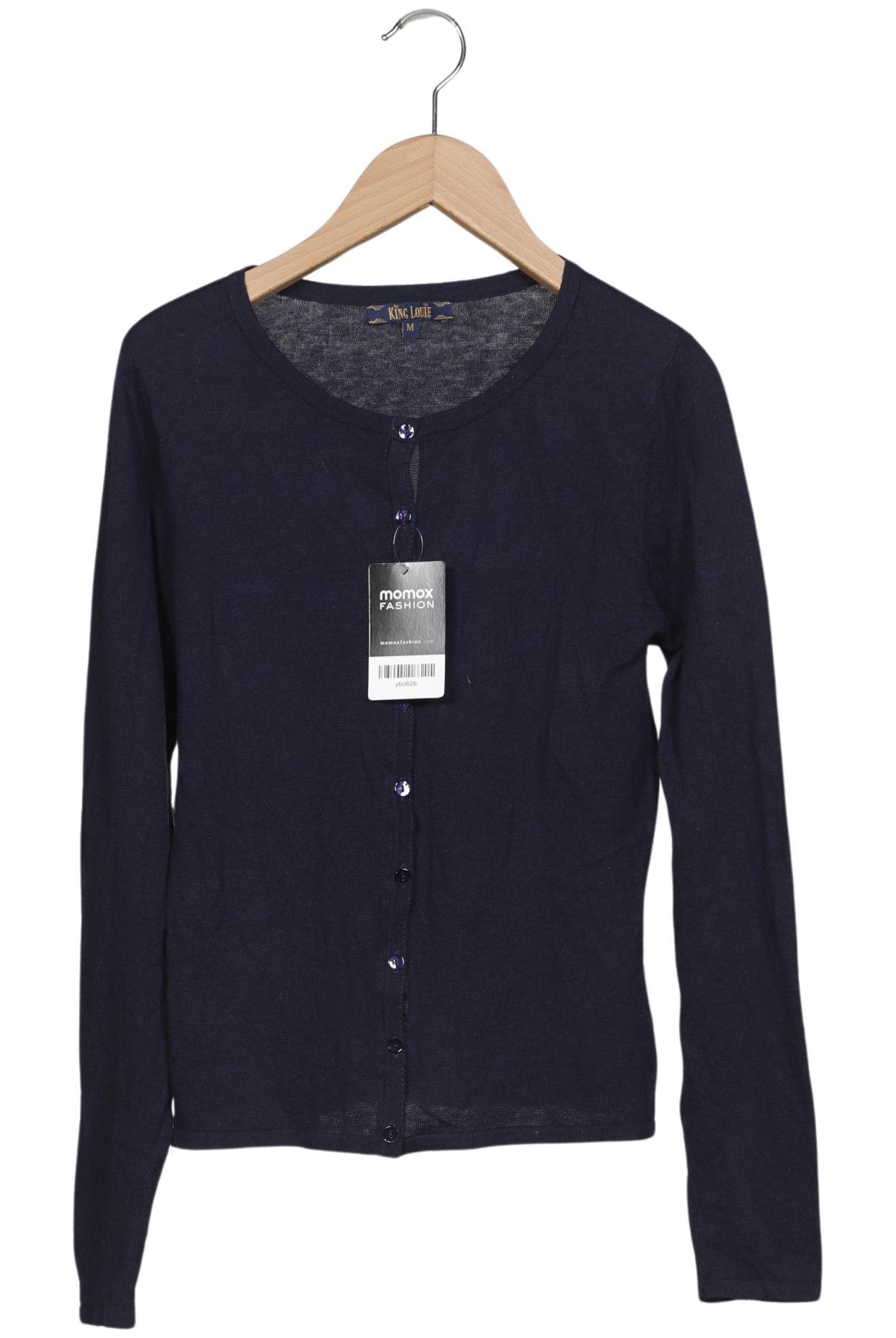 

King Louie Damen Strickjacke, marineblau, Gr. 38