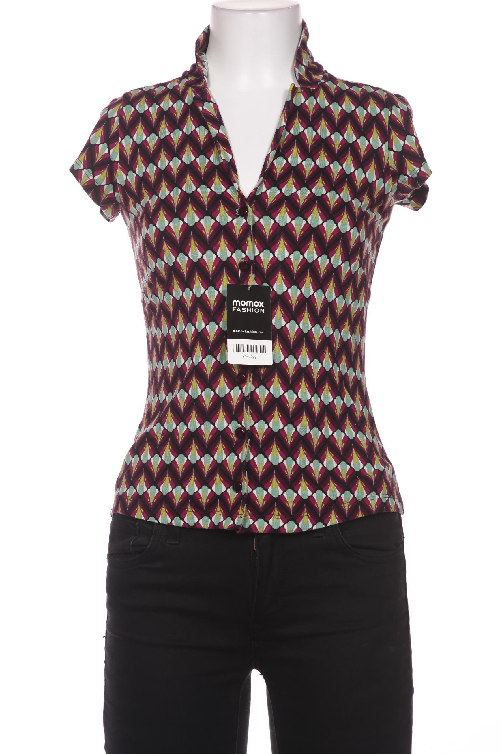 

King Louie Damen Bluse, mehrfarbig, Gr. 34