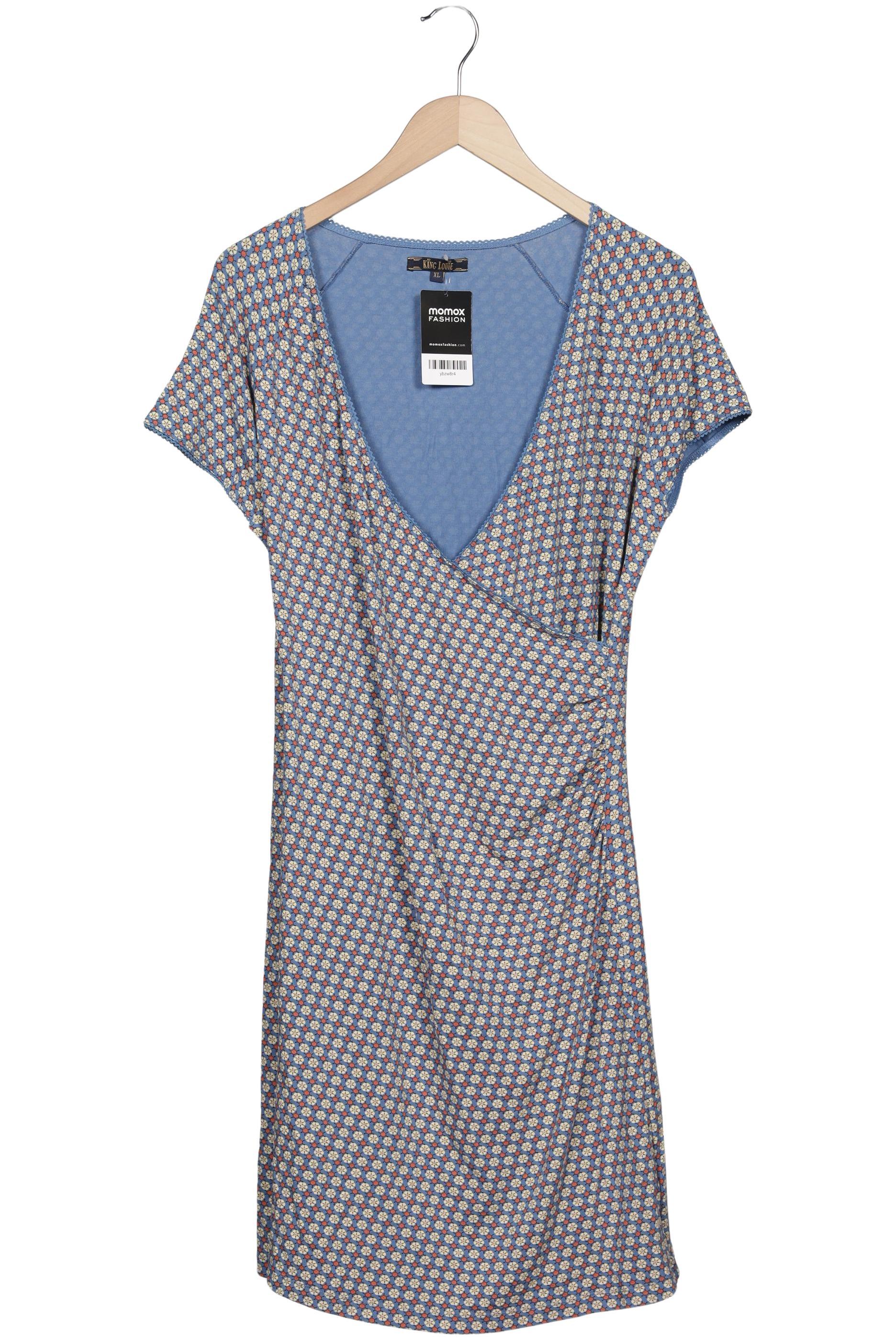 

King Louie Damen Kleid, blau, Gr. 44