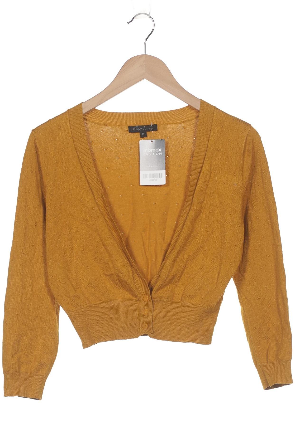 

King Louie Damen Strickjacke, braun, Gr. 38