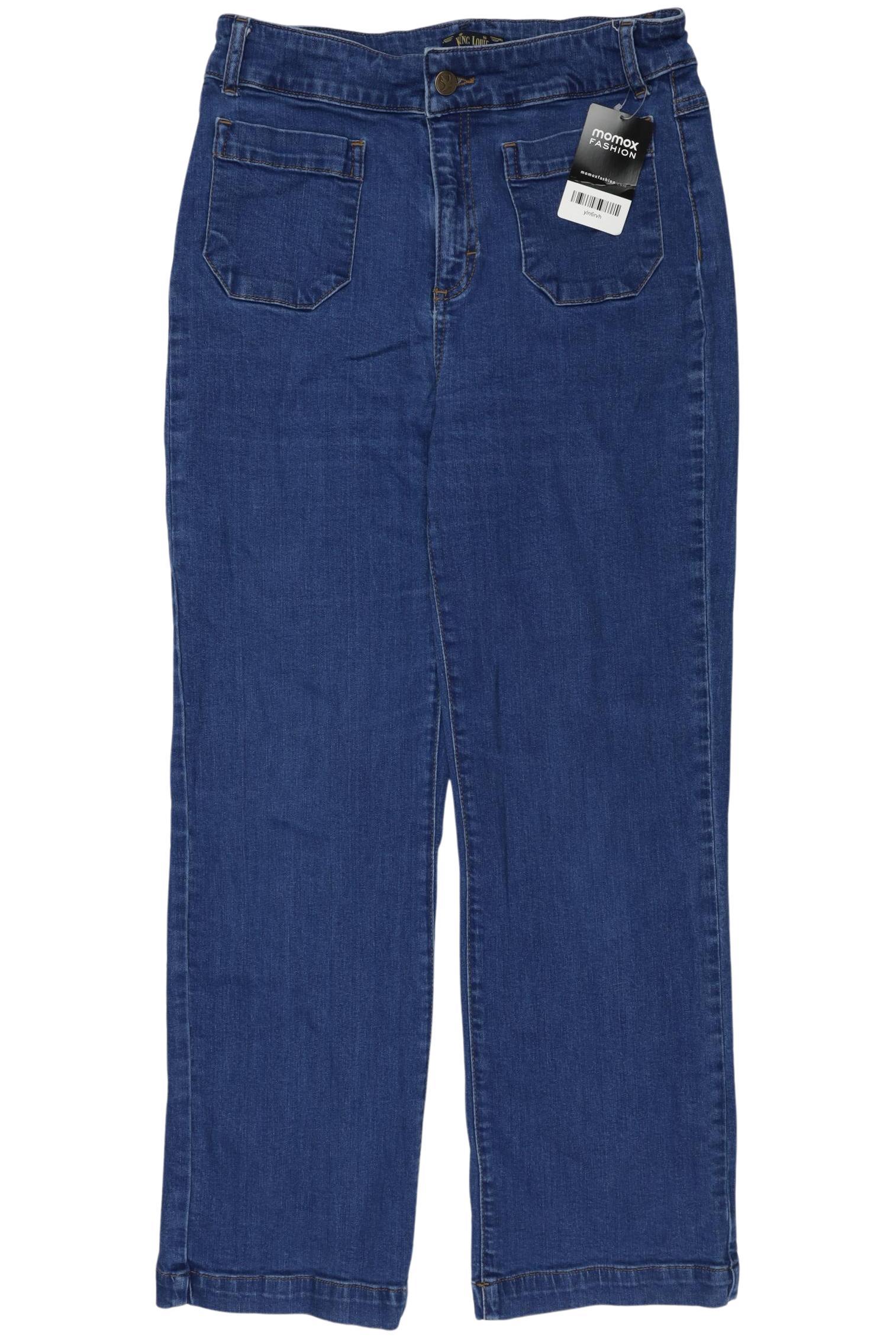 

King Louie Damen Jeans, blau, Gr. 40