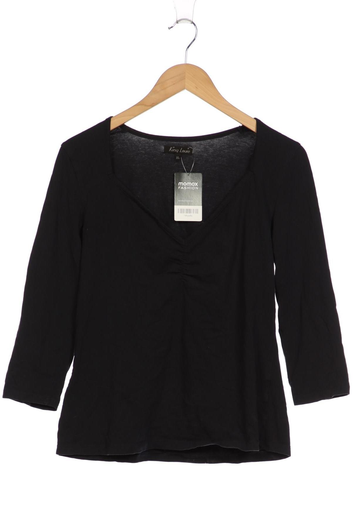 

King Louie Damen Langarmshirt, marineblau, Gr. 44