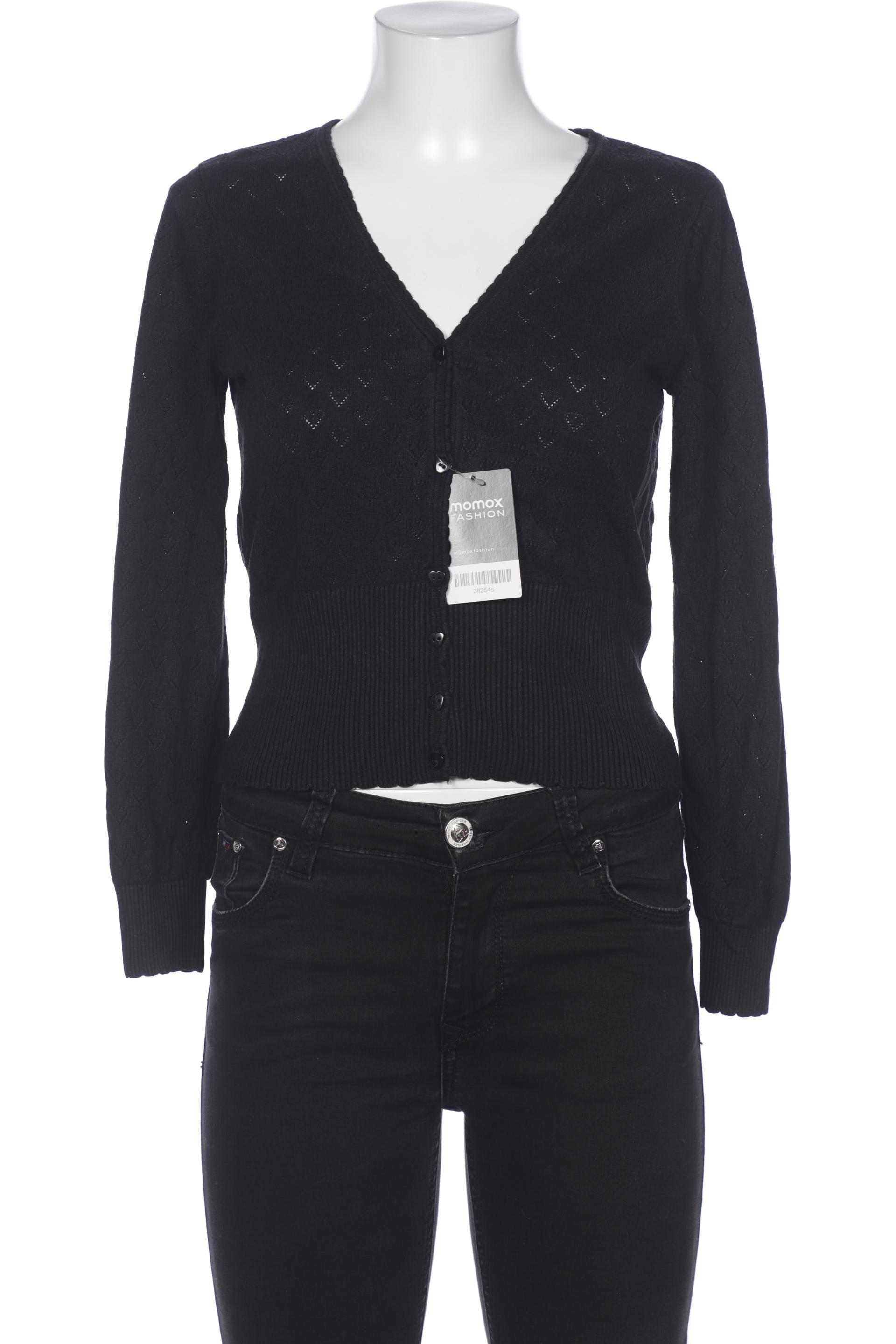 

King Louie Damen Strickjacke, schwarz, Gr. 42