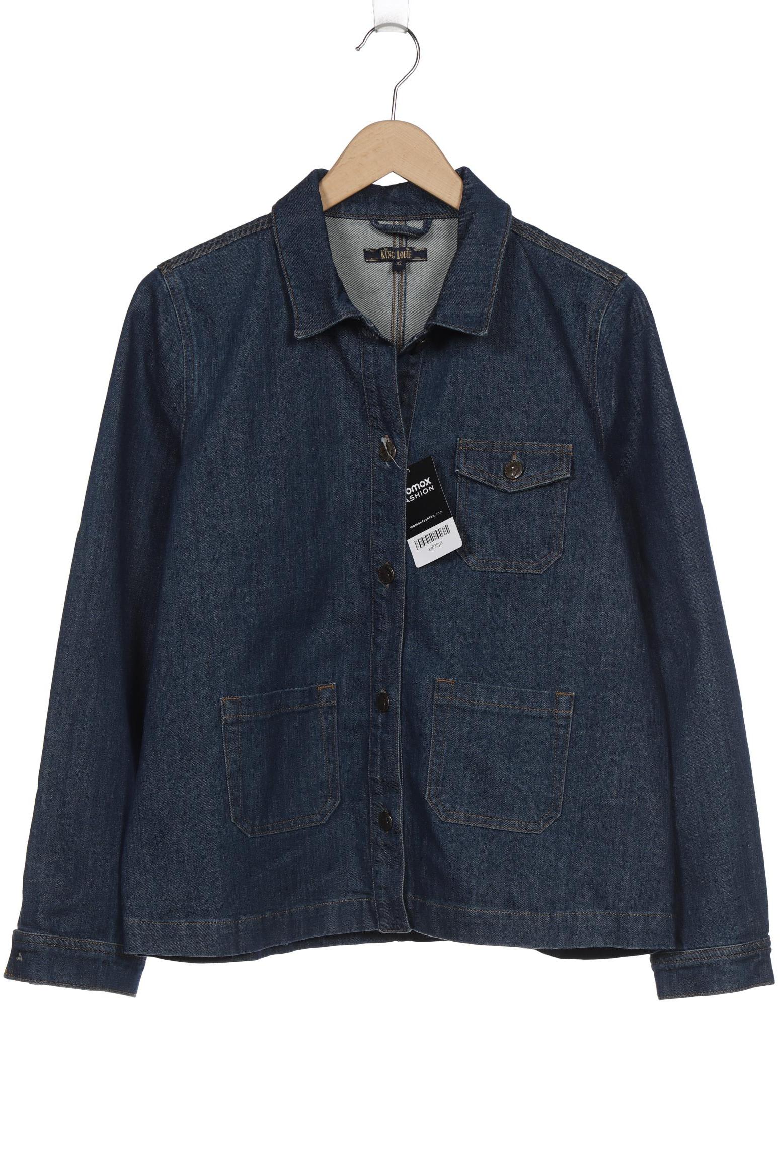 

King Louie Damen Jacke, marineblau, Gr. 42